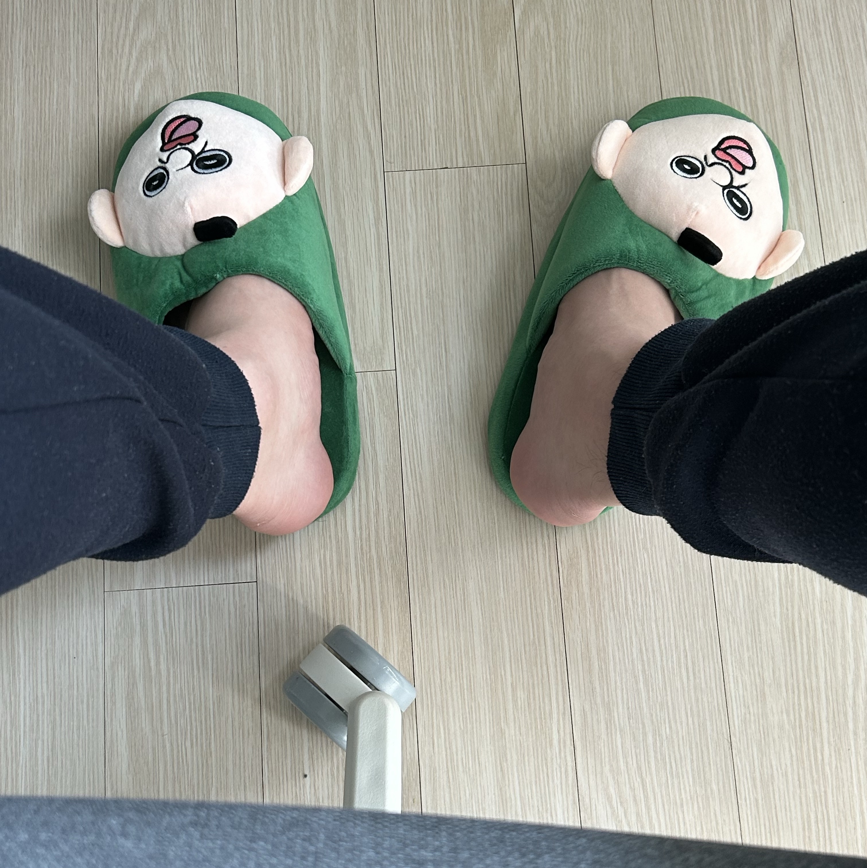 Bbangbbang Super Warm Slippers 착용 스타일
