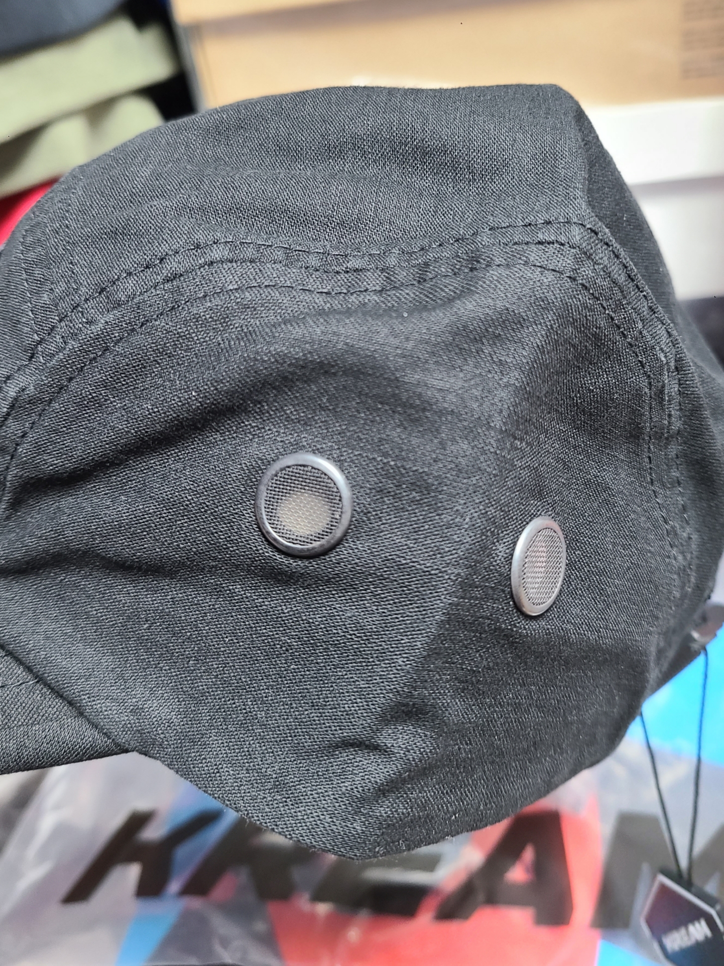 Supreme Military Camp Cap Black - 23FW 착용 스타일 - 4
