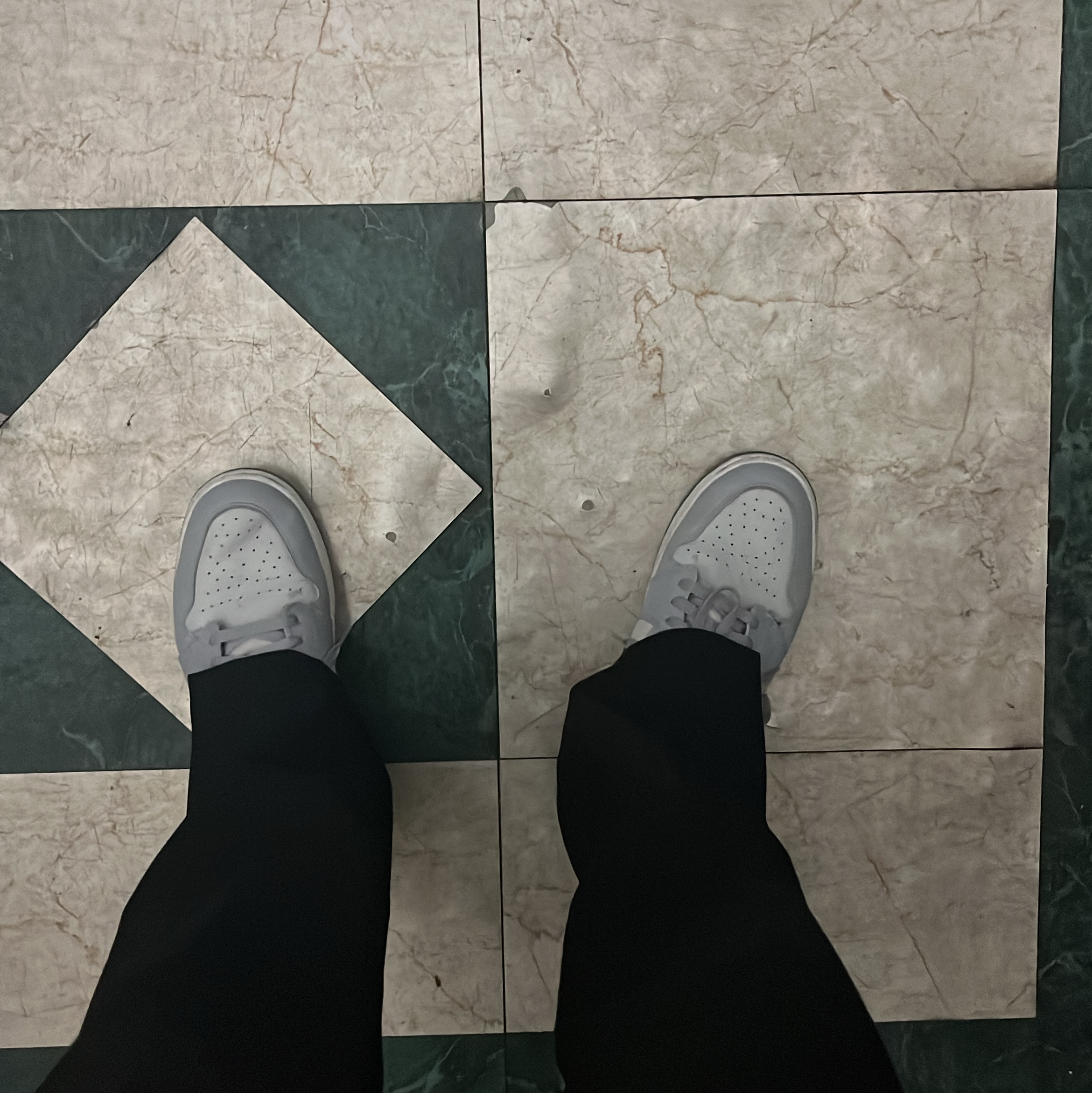 Jordan 1 Low Golf Wolf Grey 착용 스타일