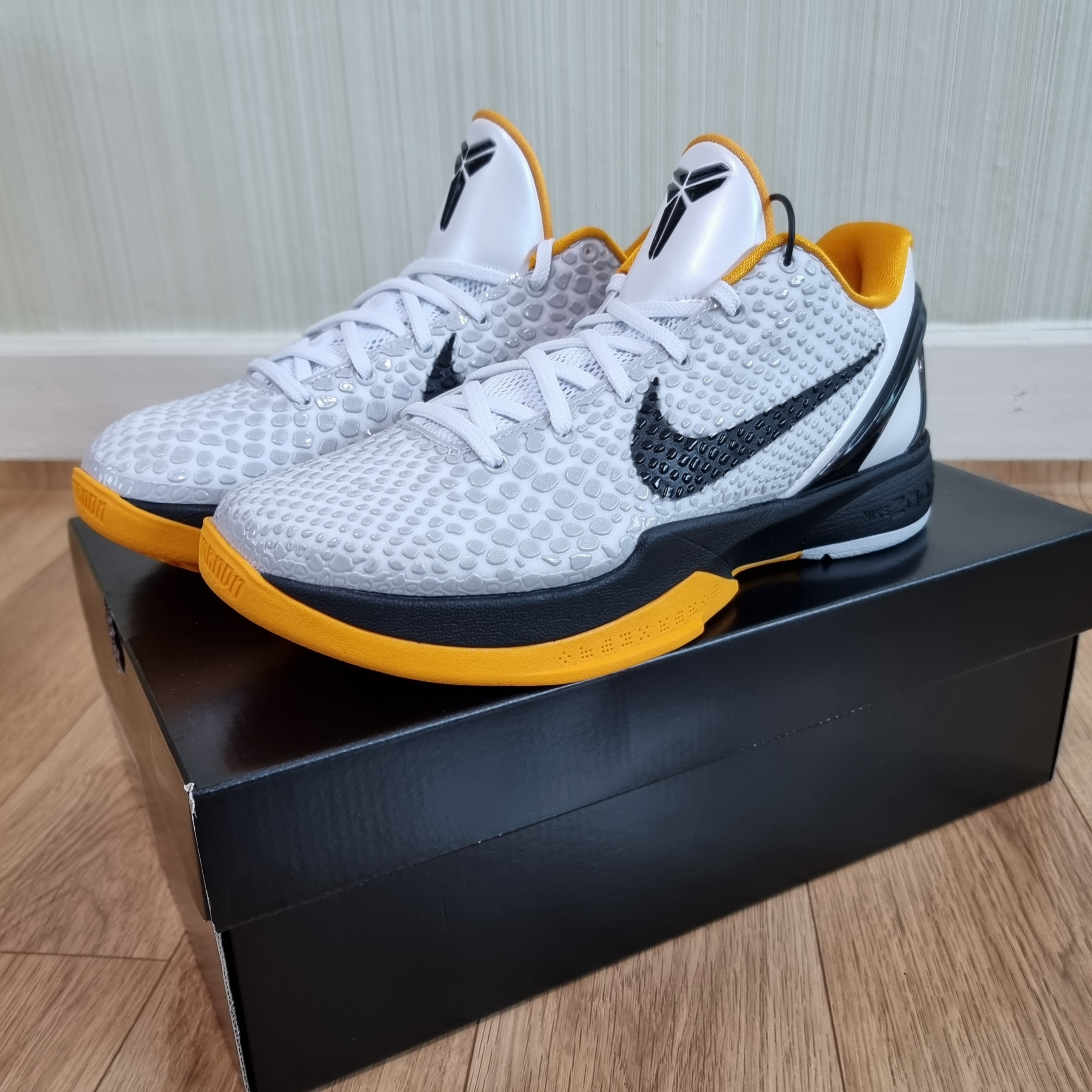 Nike Kobe 6 Protro White Del Sol 착용 스타일 - 1