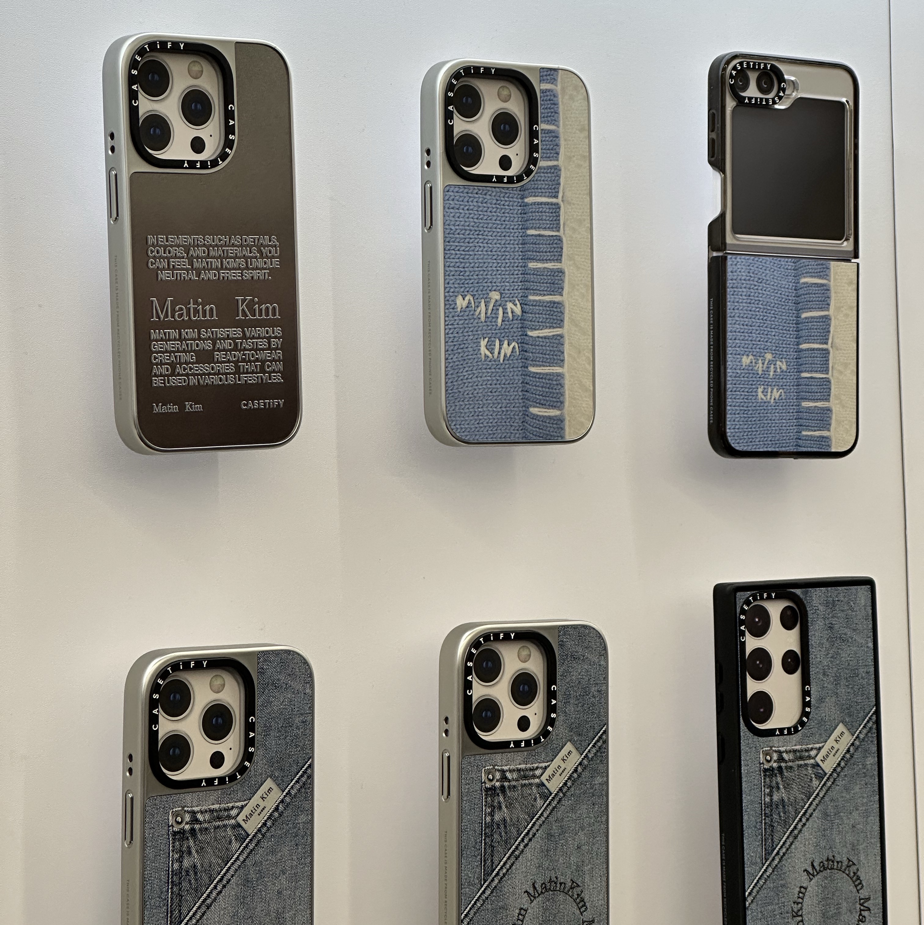 iPhoneアクセサリー Matin Kim Denim Pocket Case iPhone14Pro Matin Kim – CASETiFY