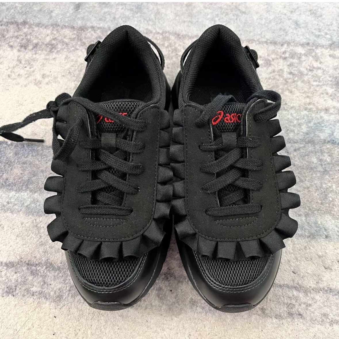 Asics x Shushu/Tong Tarther SC Plus Black 착용 스타일
