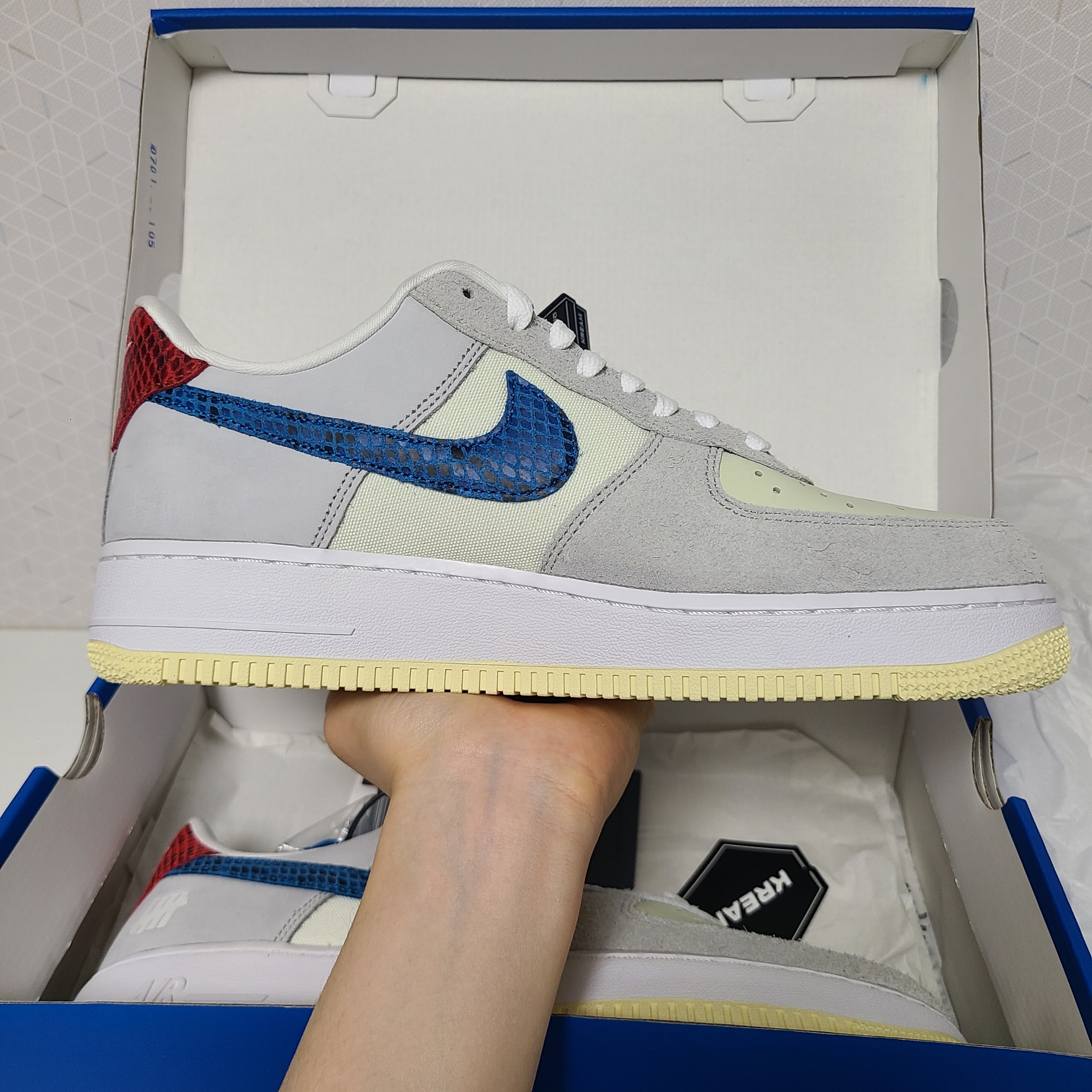 Nike x Undefeated Air Force 1 Low SP 5 On It 착용 스타일 - 4