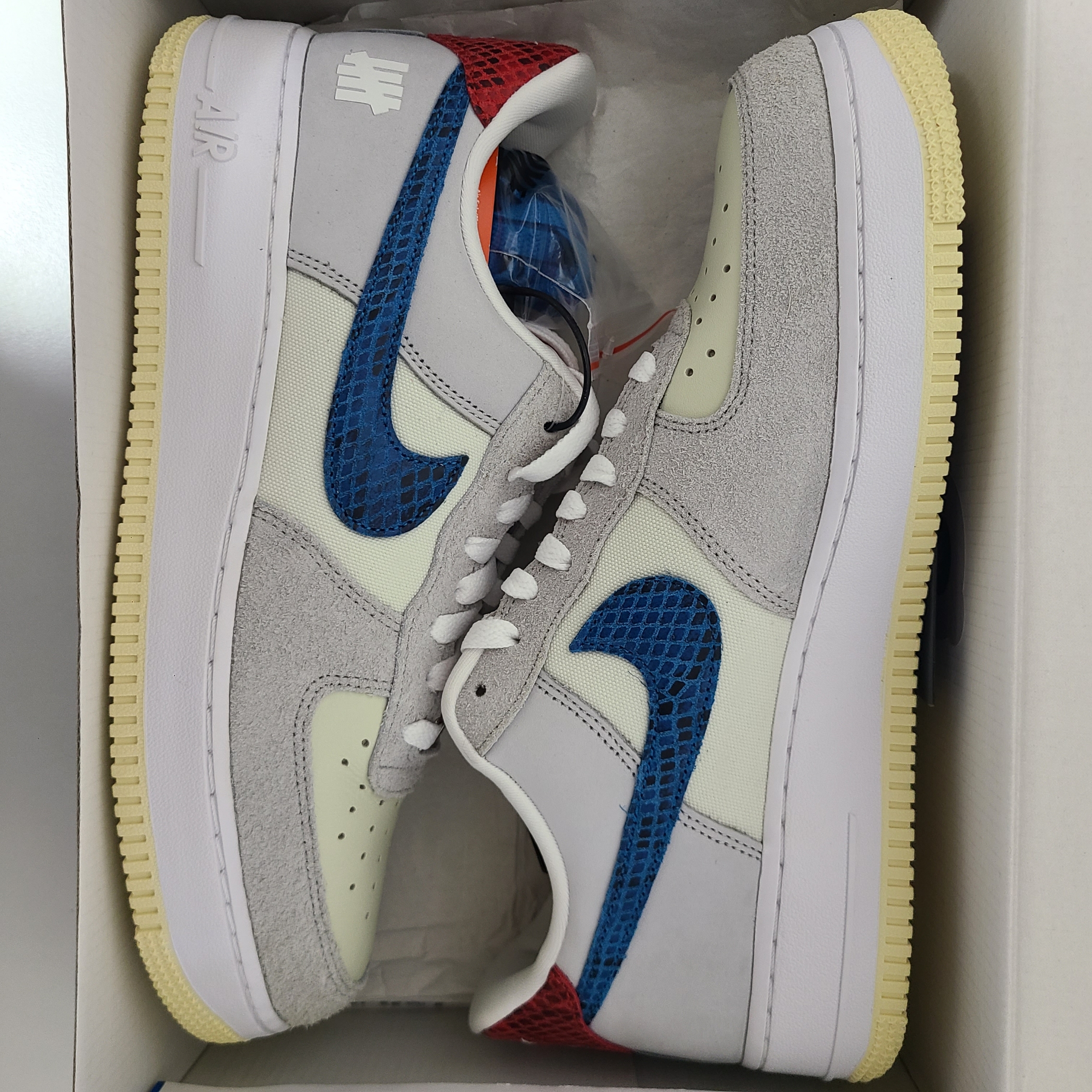 Nike x Undefeated Air Force 1 Low SP 5 On It 착용 스타일 - 1