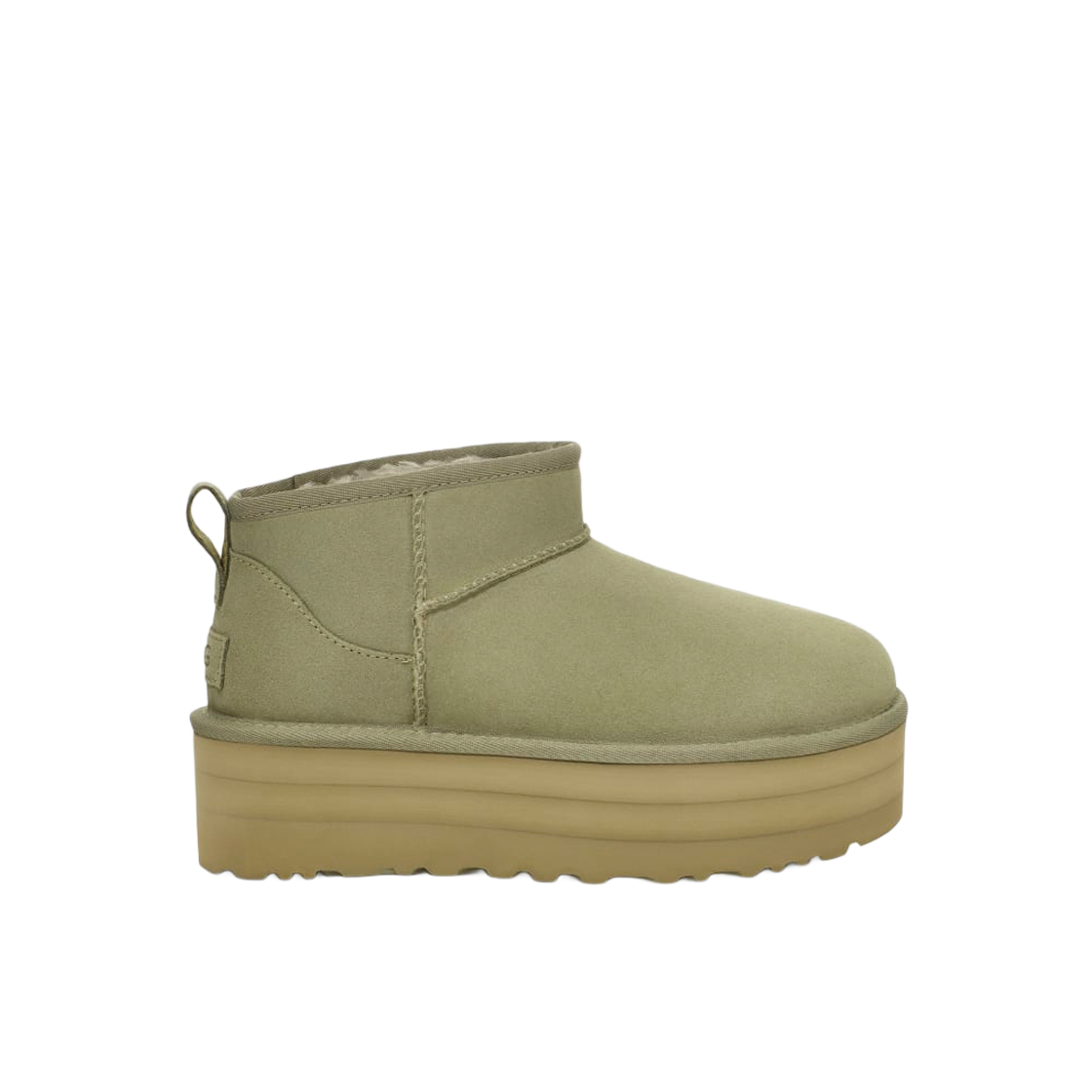 (W) 어그 클래식 울트라 미니 플랫폼 쉐이디드 클로버((W) UGG Classic Ultra Mini Platform Shaded Clover)