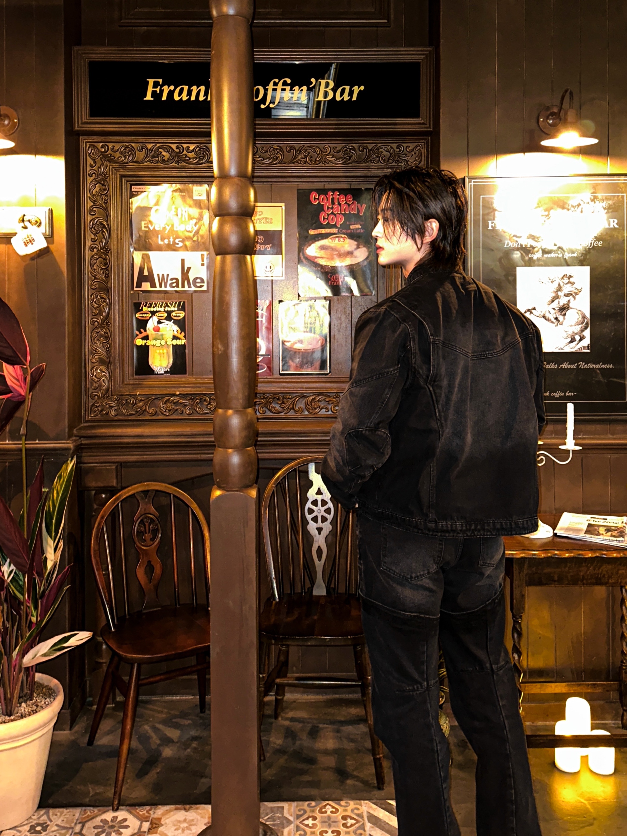 Kinchi Oddly - 701 (a) Black 착용 스타일 - 1