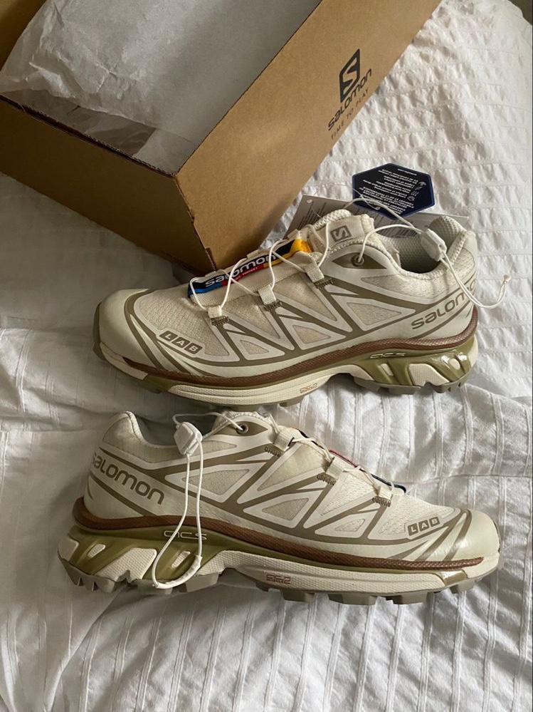 Salomon XT-6 Turtledove 착용 스타일