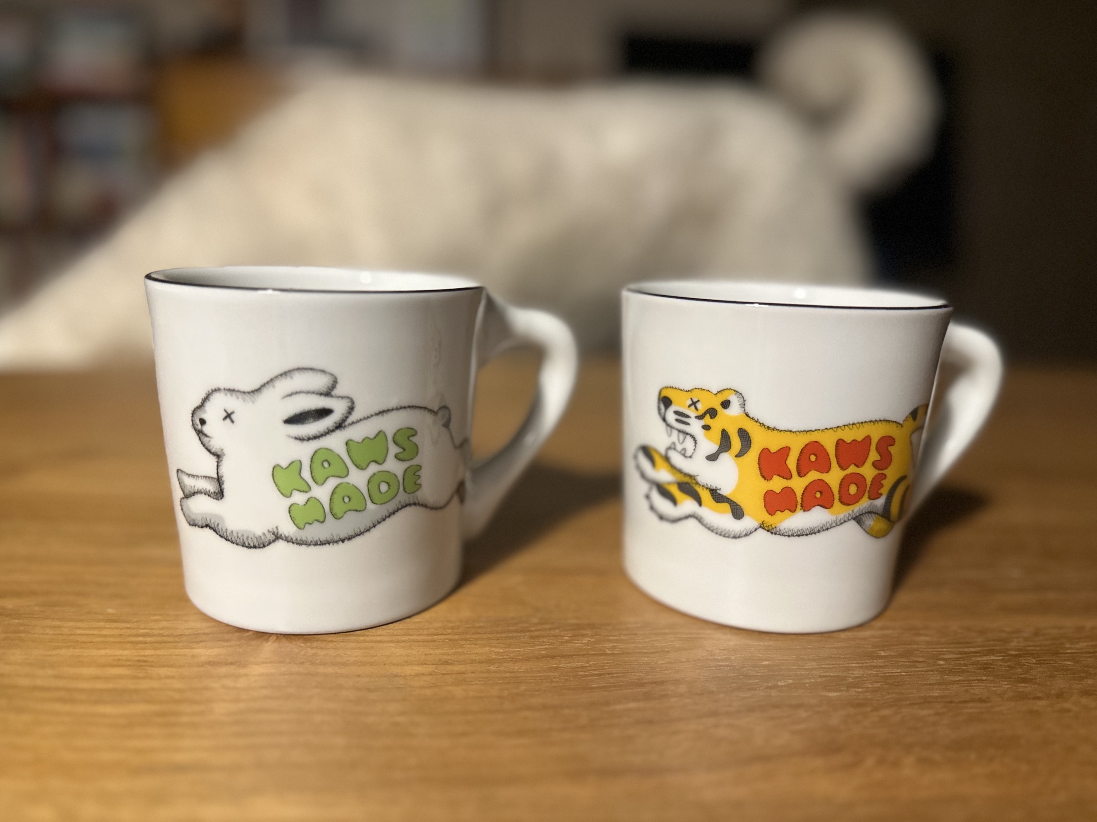 Human Made x Kaws Coffee Mug #1 White, Human Made x Kaws Coffee Mug #2 White 착용 스타일 - 2