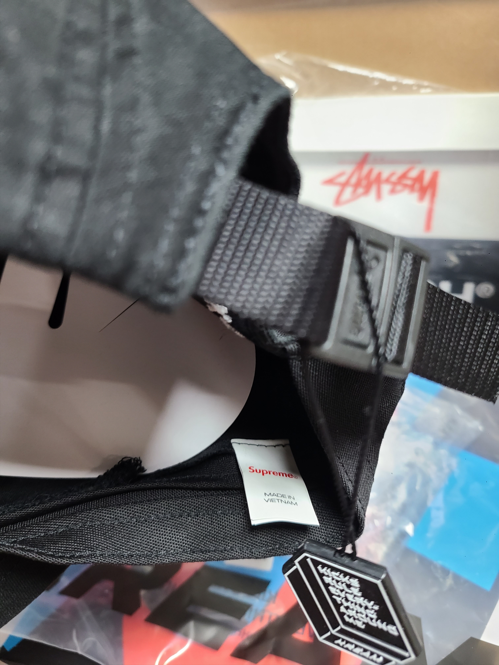 Supreme Military Camp Cap Black - 23FW 착용 스타일 - 5