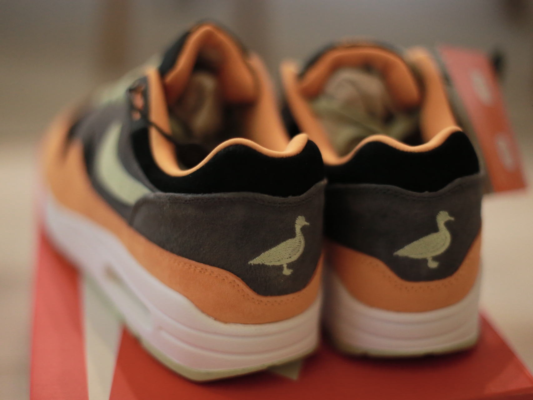 Nike Air Max 1 Premium Honey Dew 착용 스타일 - 3