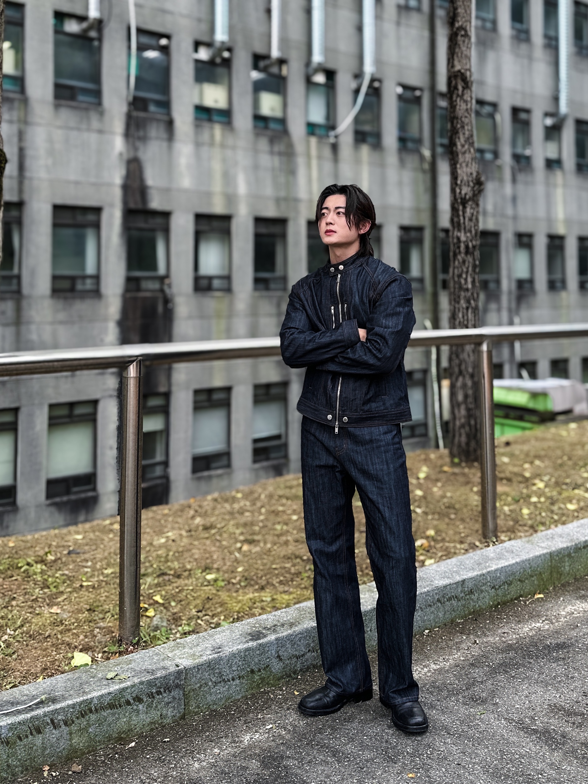 Kinchi Oddly - 701 (a) Black 착용 스타일 - 2