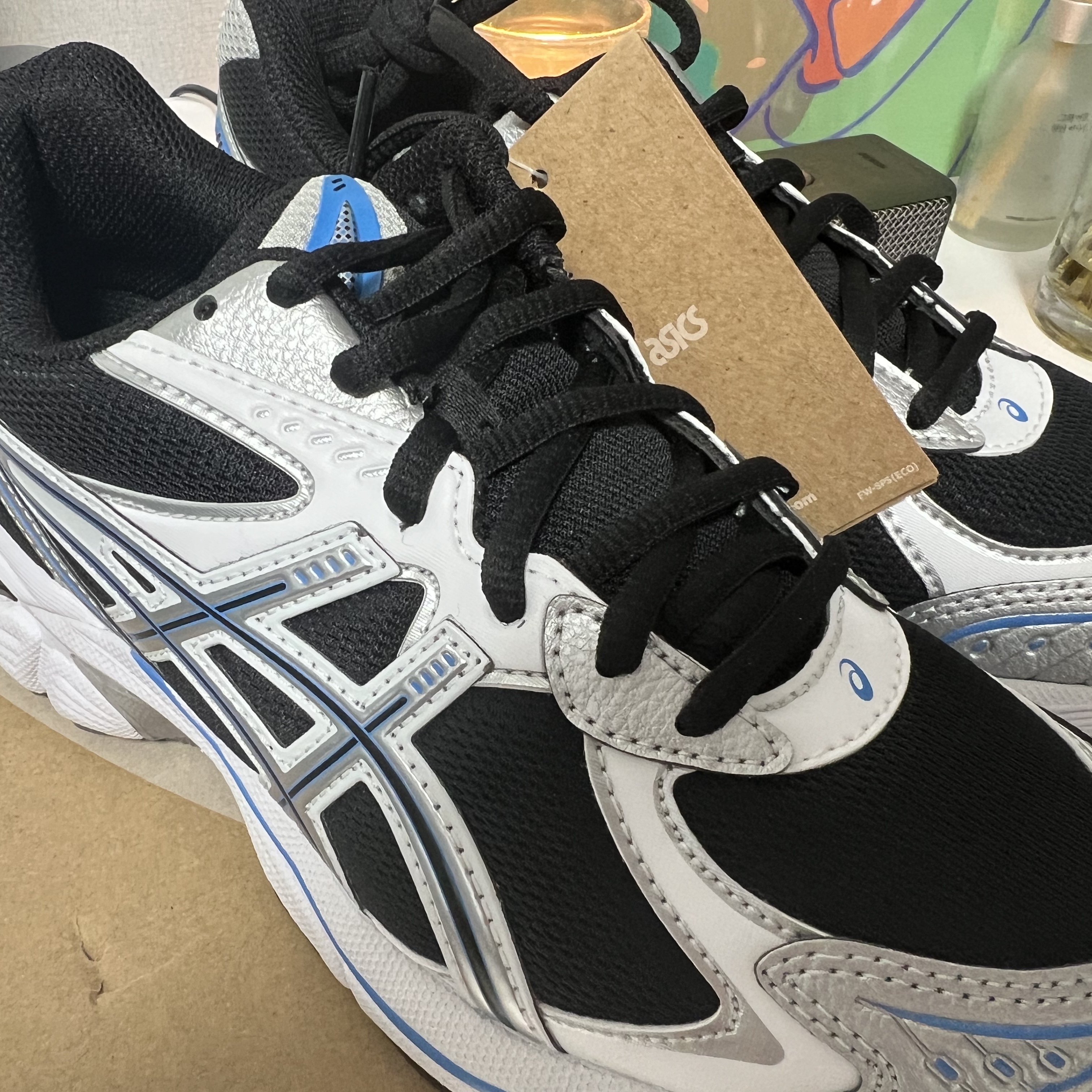 Asics GT-2160 Black Pure Silver 착용 스타일 - 2