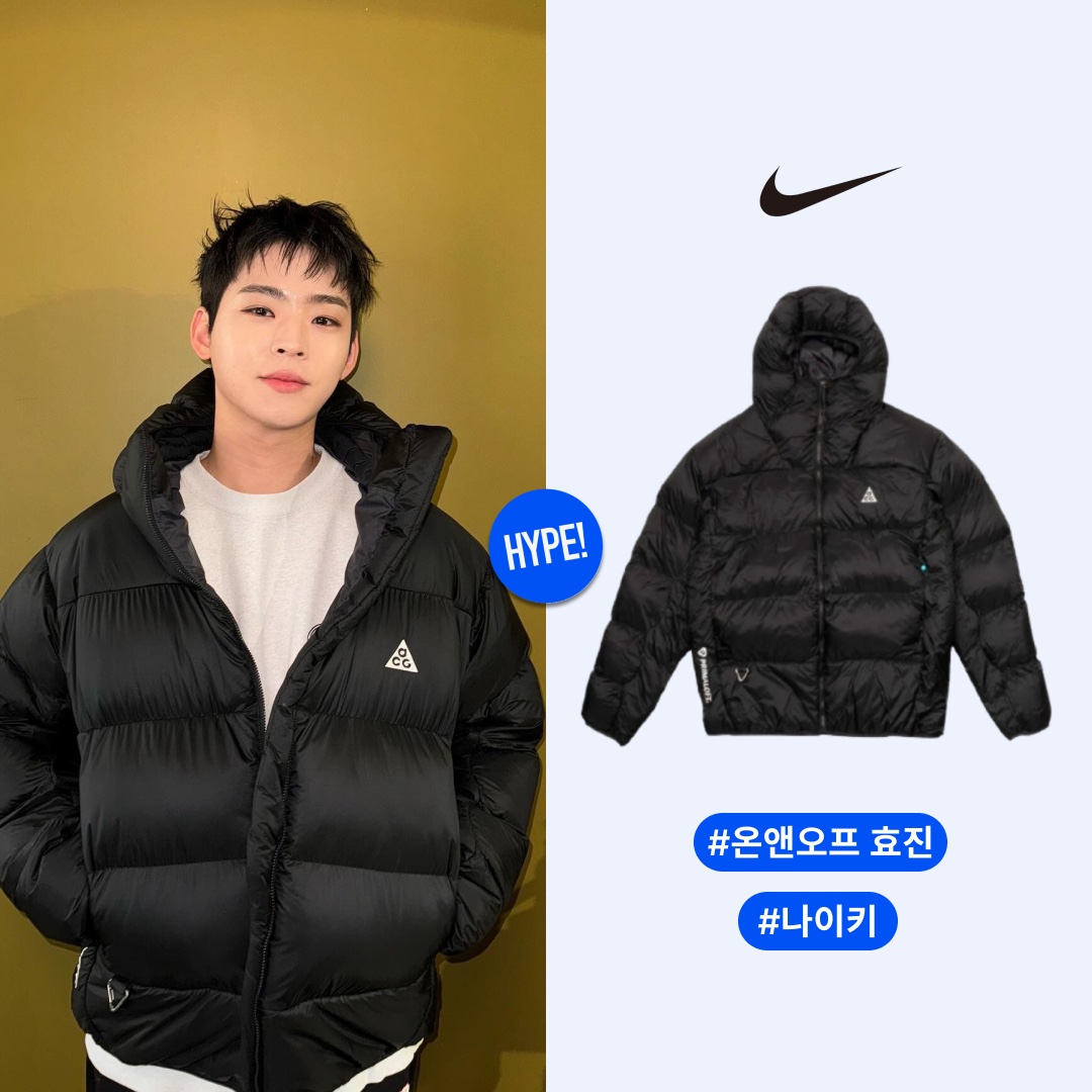 Nike ACG Therma-Fit ADV Lunar Lake Puffer Jacket Black - Asia 착용 스타일 - 1