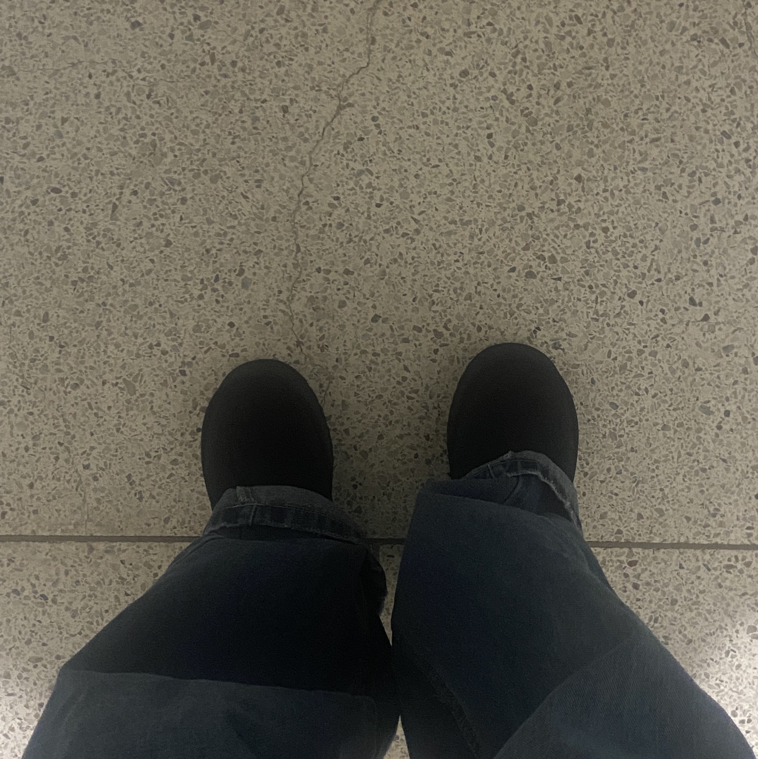(W) UGG Classic Mini Platform Boots Black 착용 스타일