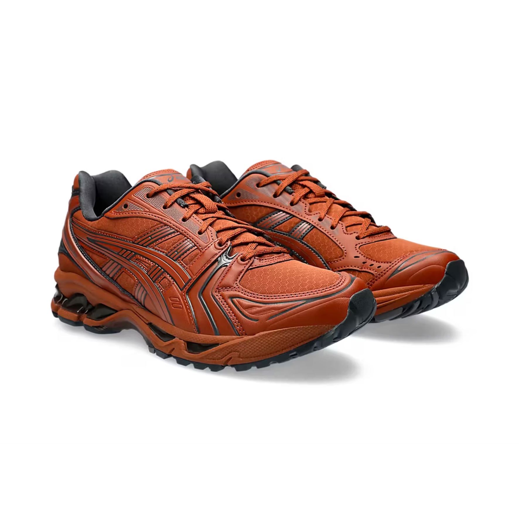 Asics Gel-Kayano 14 Earthenware Pack Rusty Brown Graphite Grey 착용 스타일 - 2