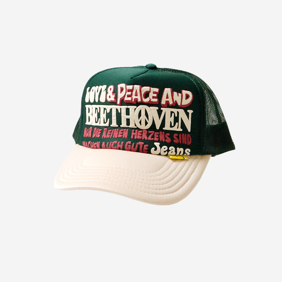 KAPITAL KOUNTRY　パールクラッチャーpt　トラックCAP KAPITAL Kountry Pearl Clutcher Printed Canvas and Mesh