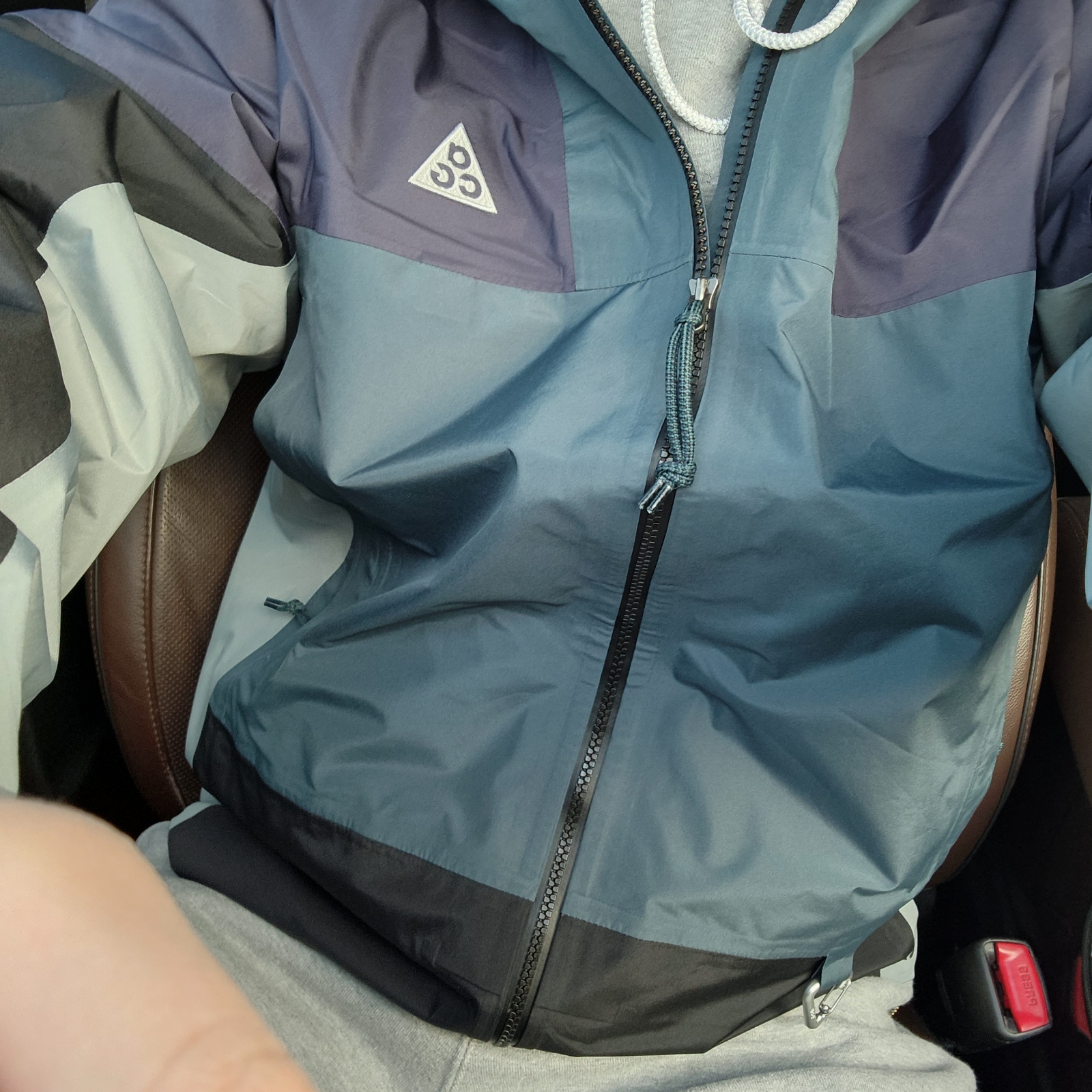 Nike ACG Storm-Fit ADV Chain of Craters Jacket Faded Spruce Black - Asia 착용 스타일