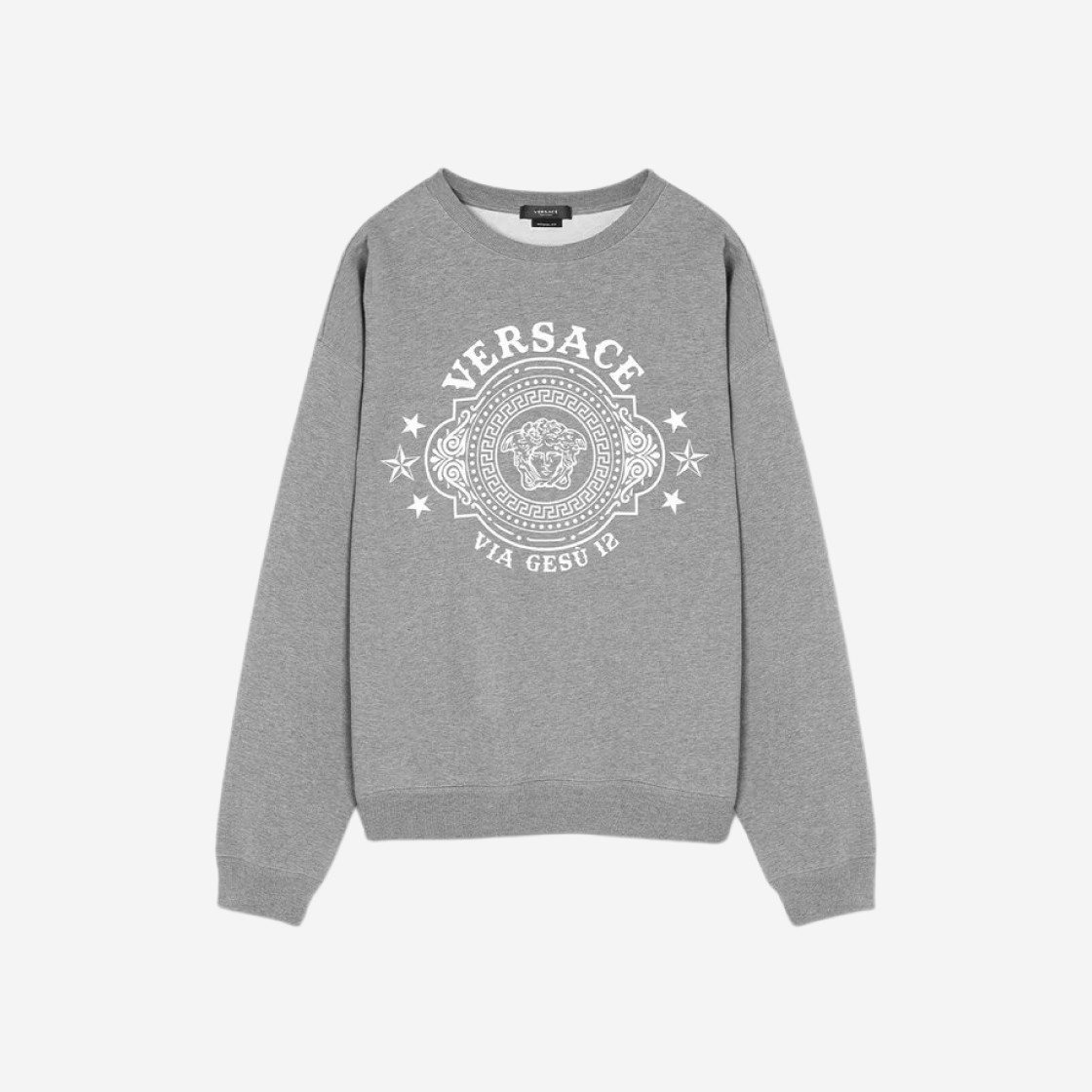 Versace Medusa Badge Sweatshirt Gray 상세 이미지 1