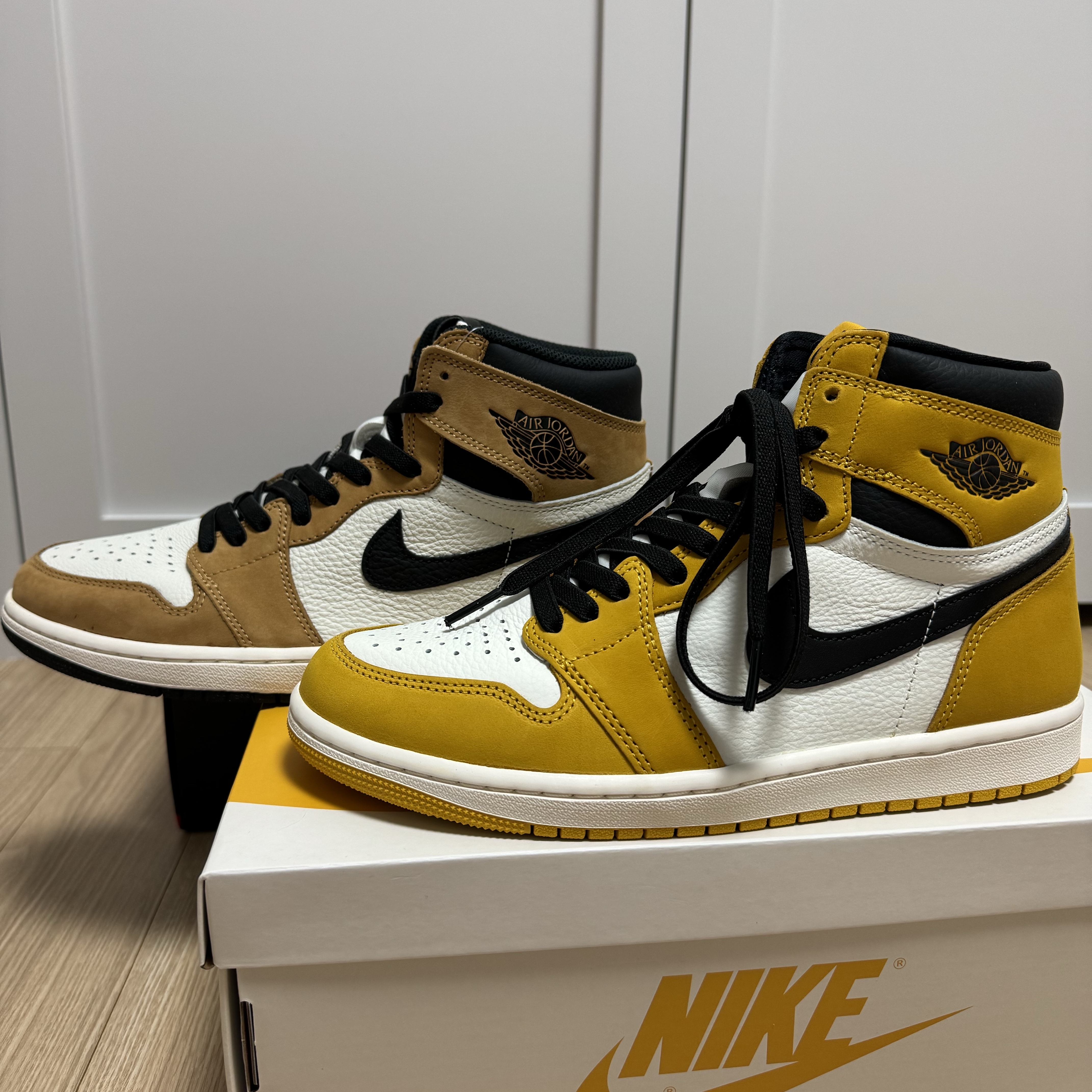 Jordan 1 Retro High OG Yellow Ochre, Jordan 1 Retro High Rookie of the Year 착용 스타일 - 3