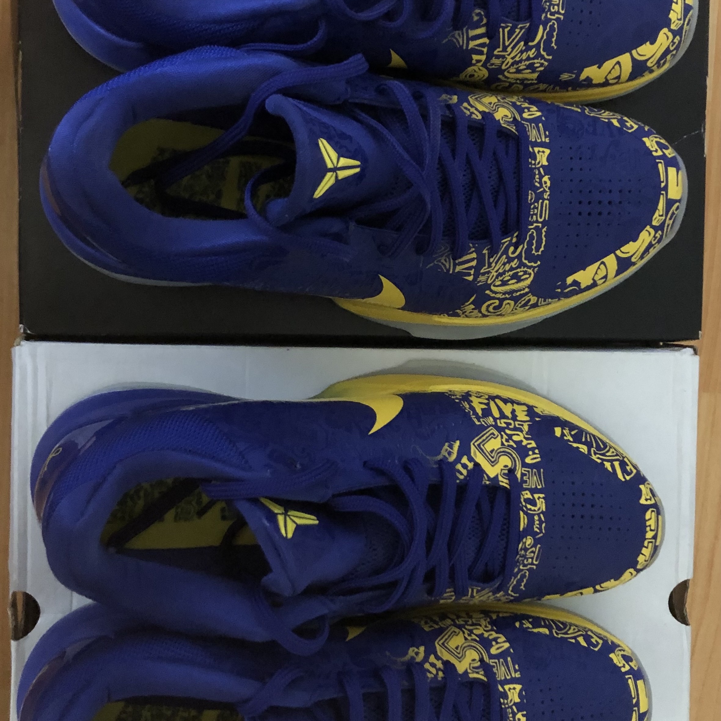 Nike Kobe 5 Protro 5 Rings 착용 스타일