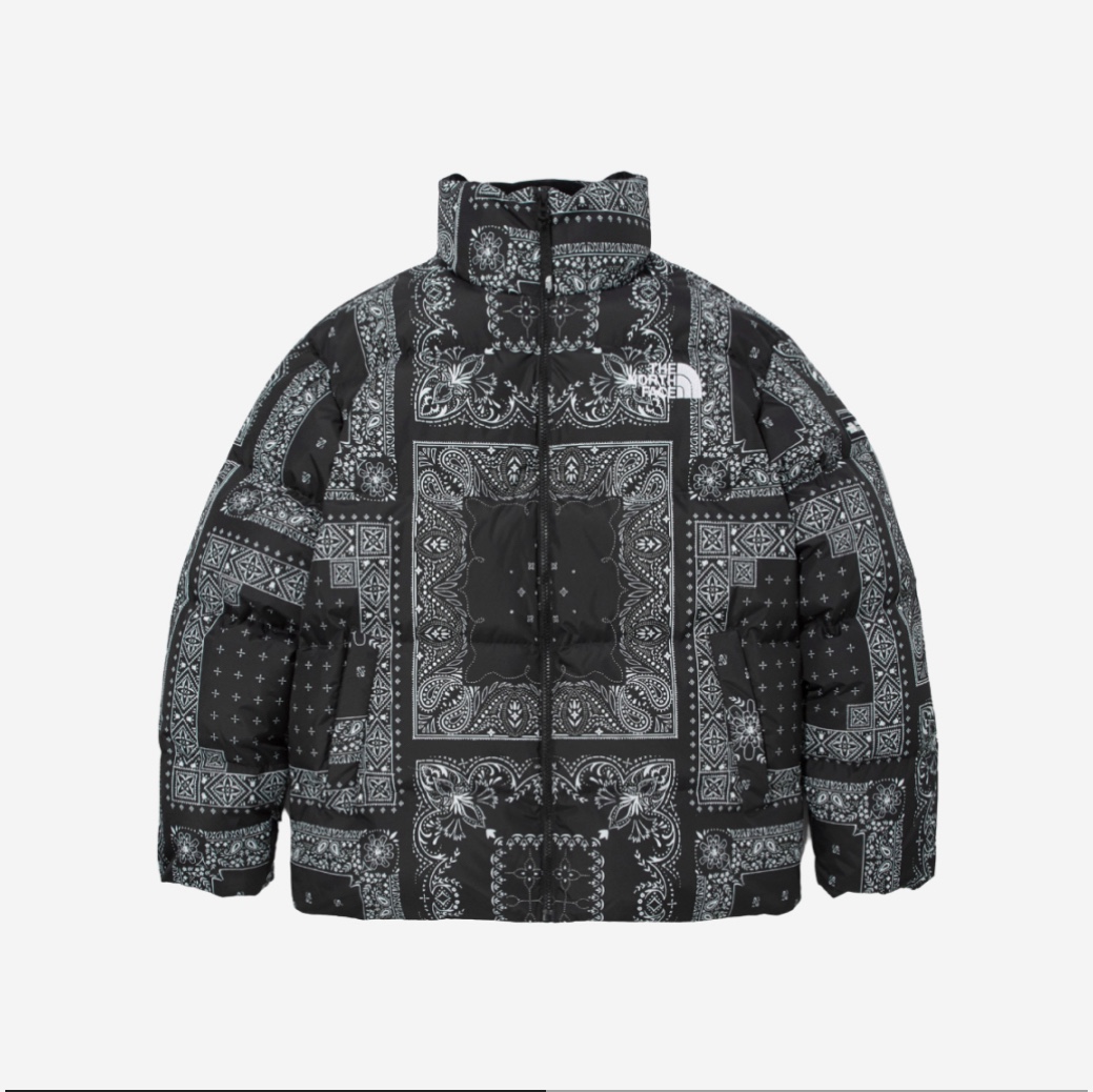 The North Face Novelty Lofty Down Jacket Real Black 착용 스타일 - 3