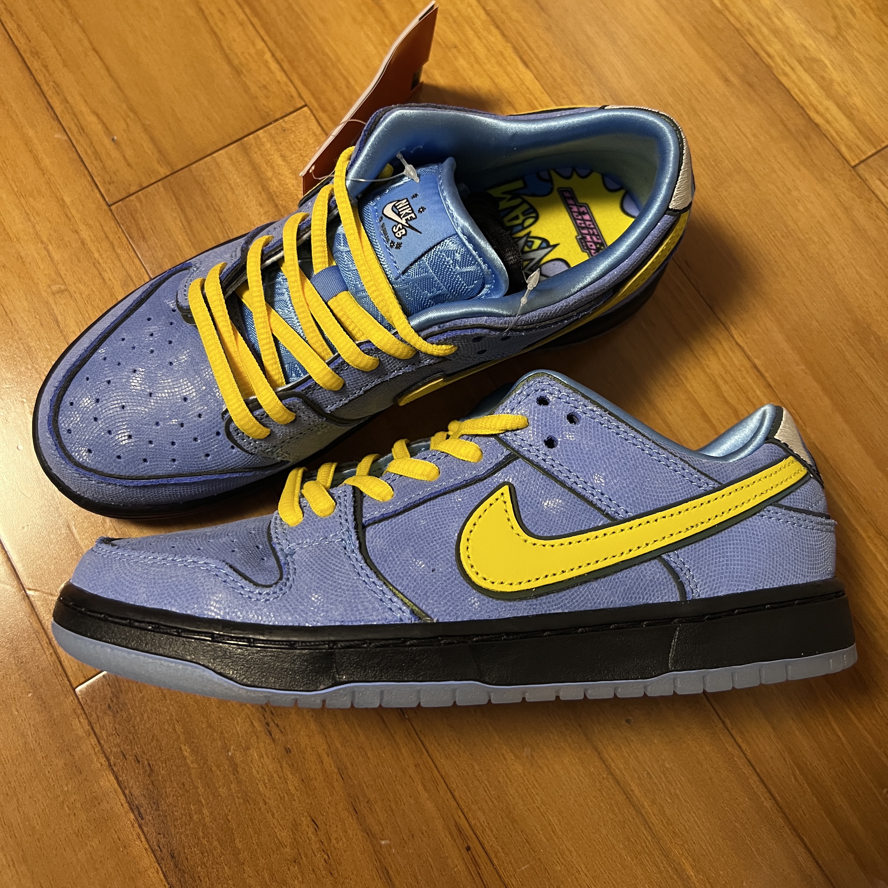 (PS) Nike x The Powerpuff Girls SB Dunk Low Pro QS Bubbles 착용 스타일