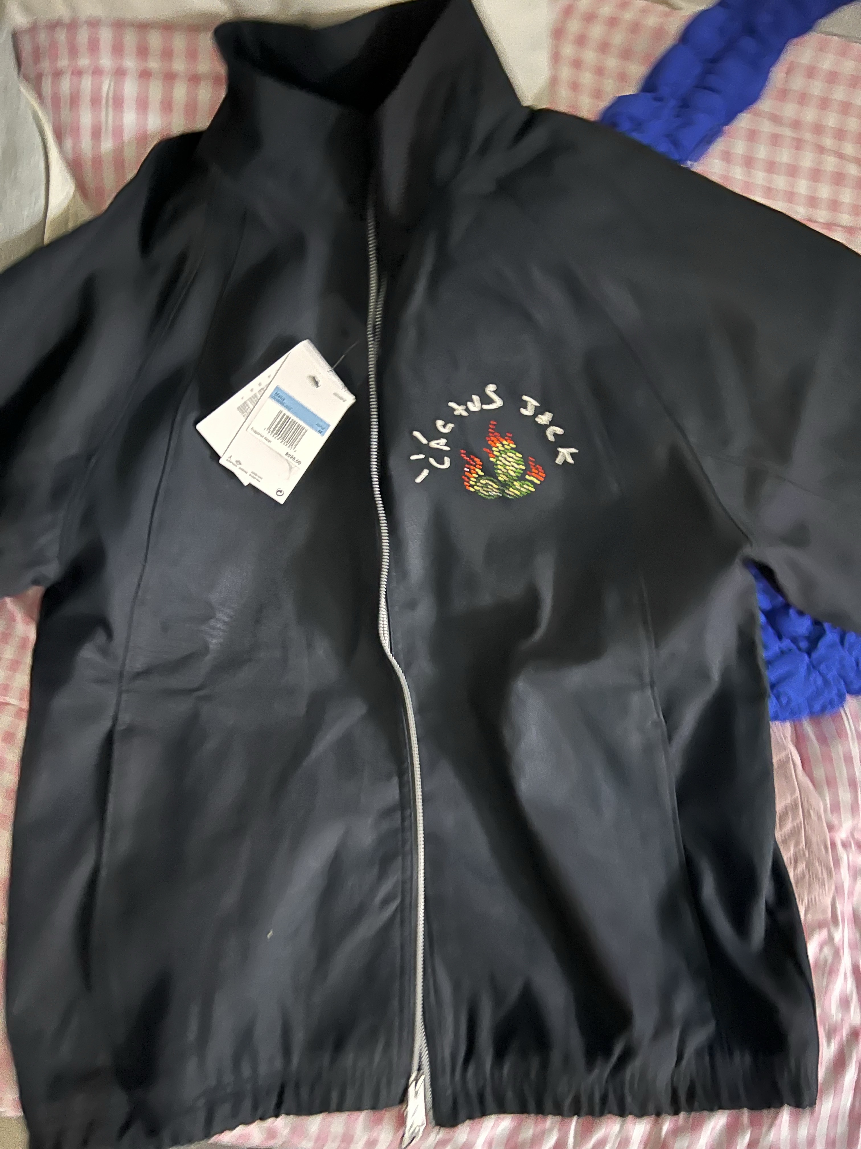 Jordan x Travis Scott Woven Jacket Black - US/EU 착용 스타일