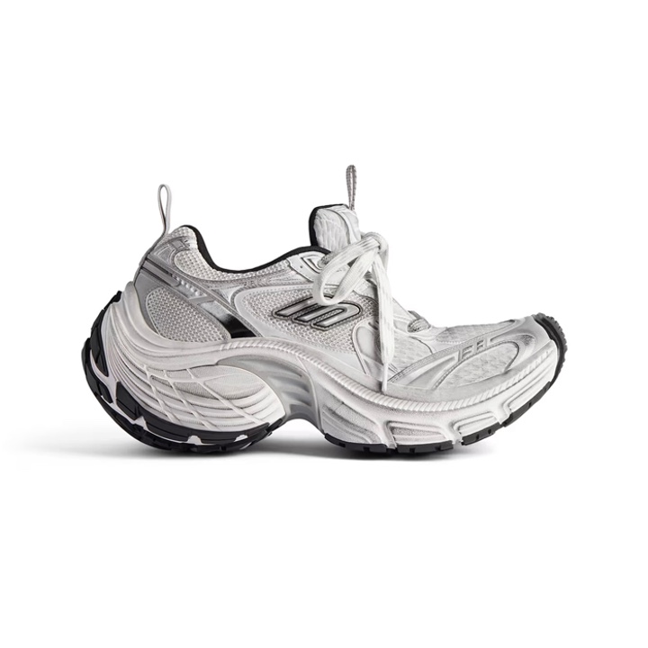 Balenciaga 10XL Sneakers Black Green, Balenciaga 10XL Sneakers White Black Grey 착용 스타일 - 3