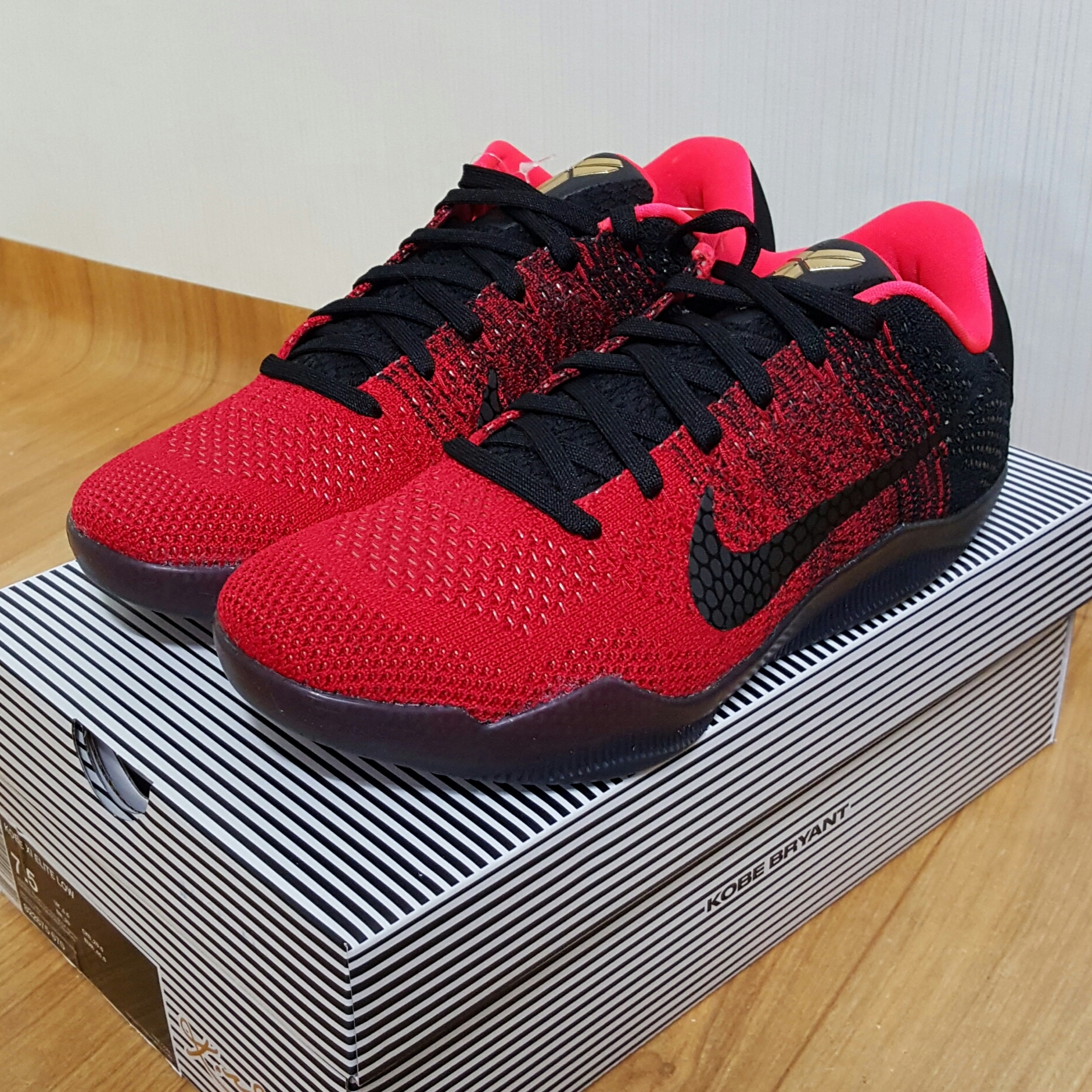 Nike Kobe 11 Elite Low Achilles Heel 착용 스타일 - 1