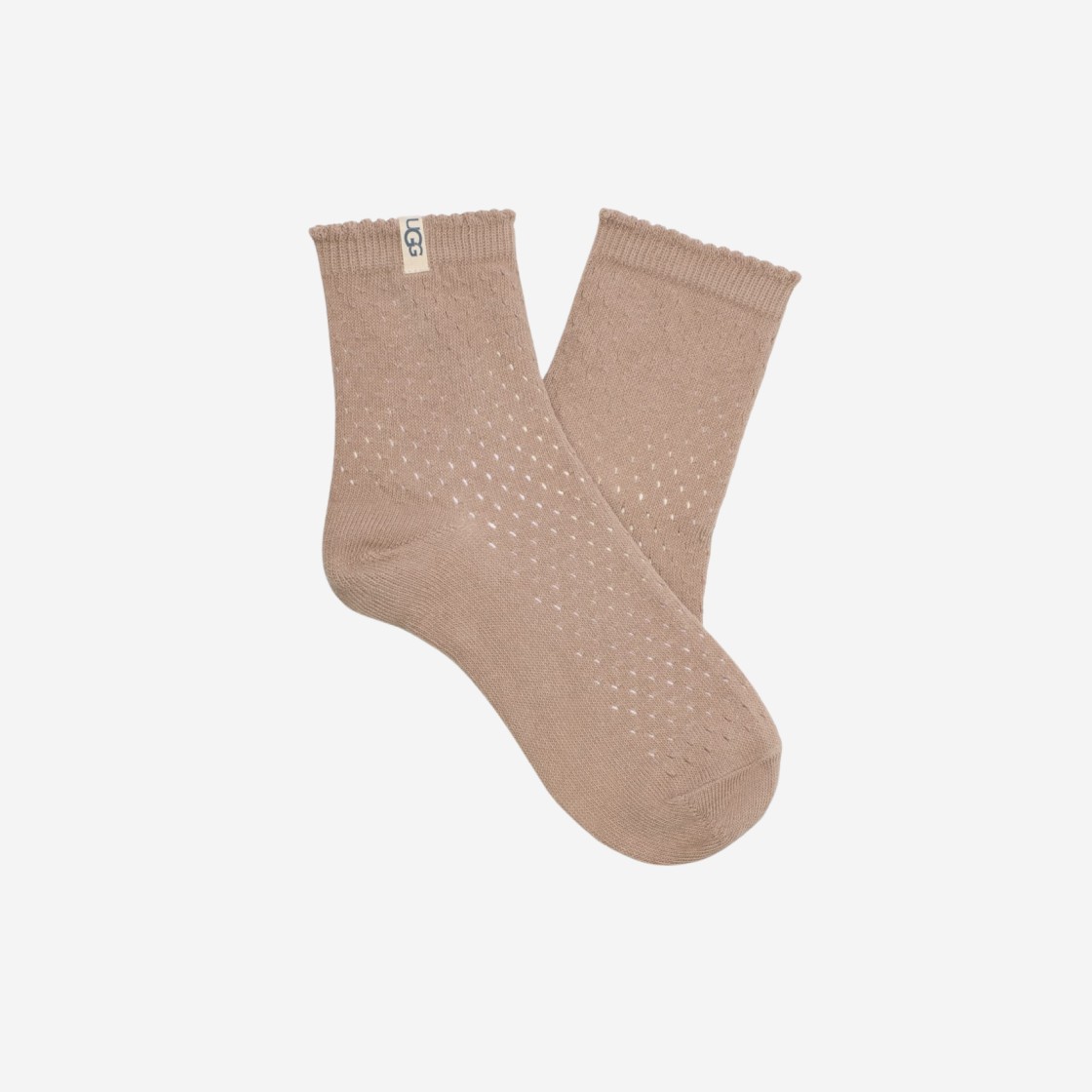 (W) UGG Adabella Quarter Sock Putty 상세 이미지 1