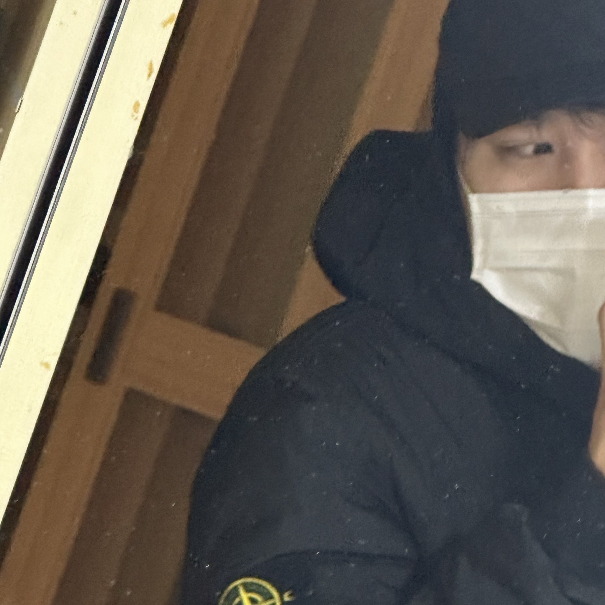 Palace x C.P. Company Hood Black - 23FW 착용 스타일