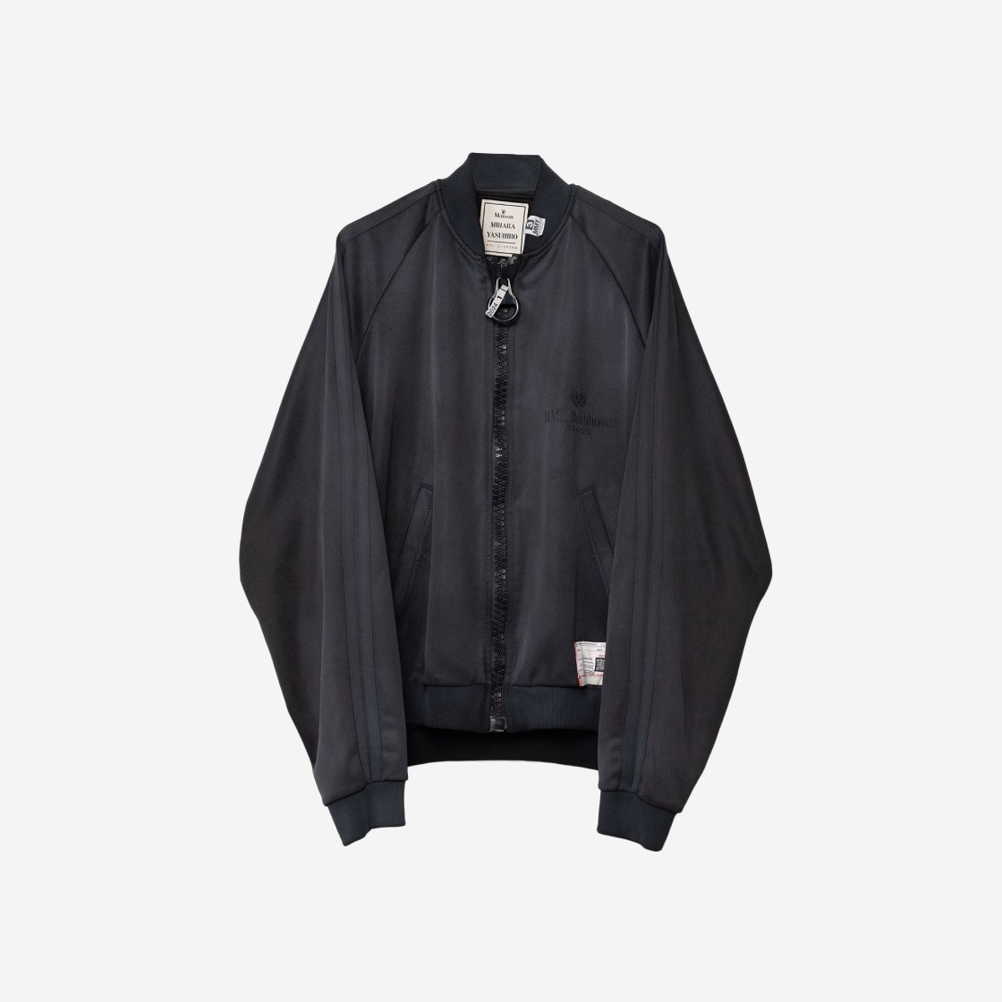 Maison Mihara Yasuhiro Wide Back Track Jacket Black 상세 이미지 1