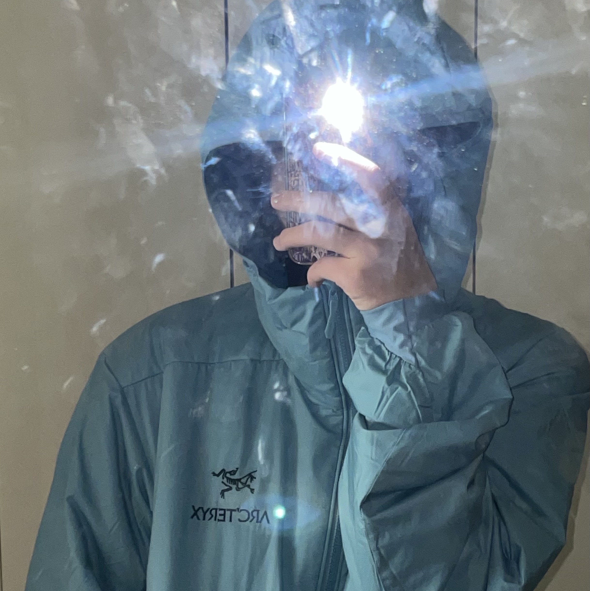 Arc'teryx Atom LT Hoody Solace 착용 스타일