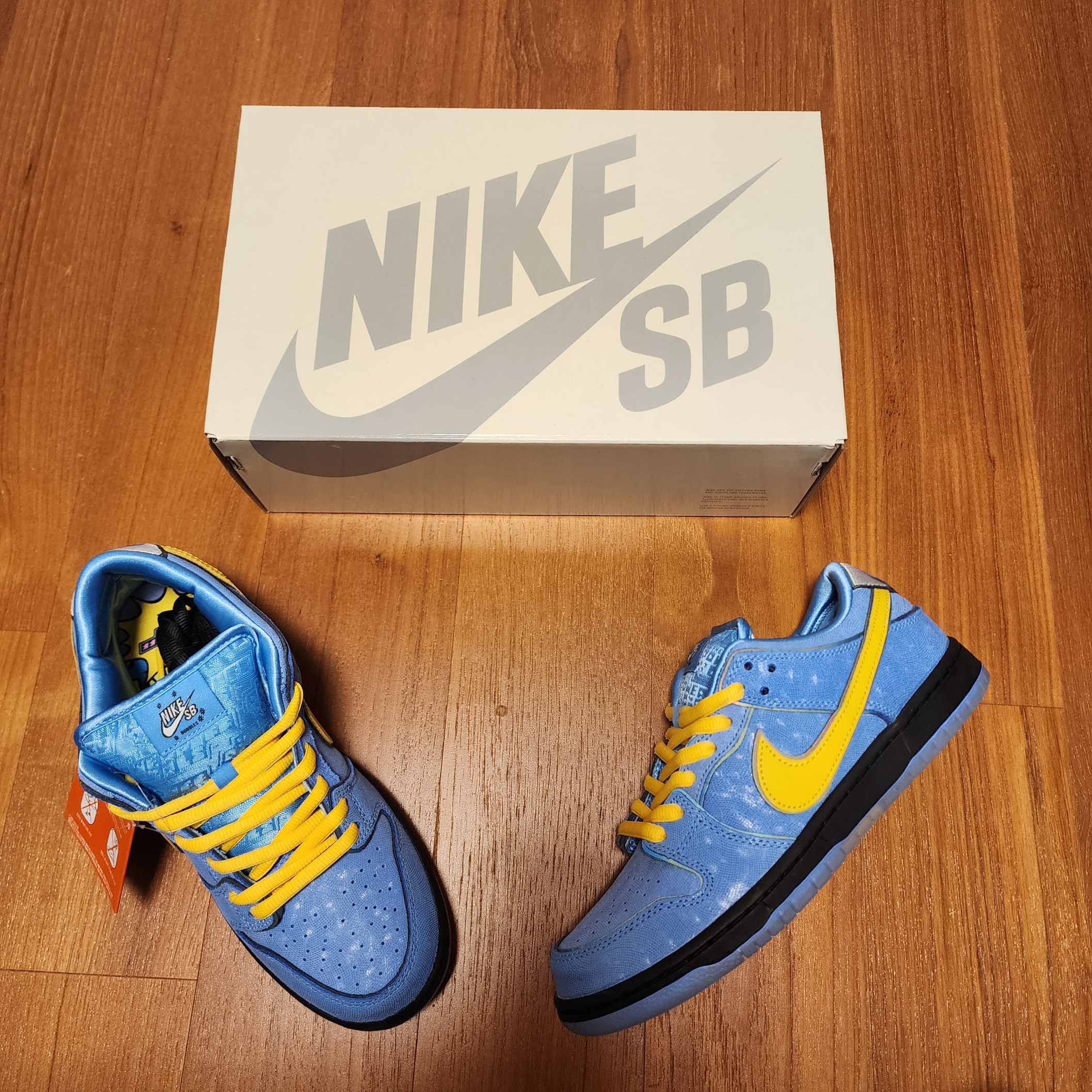 Nike x The Powerpuff Girls SB Dunk Low Pro QS Bubbles 착용 스타일 - 2