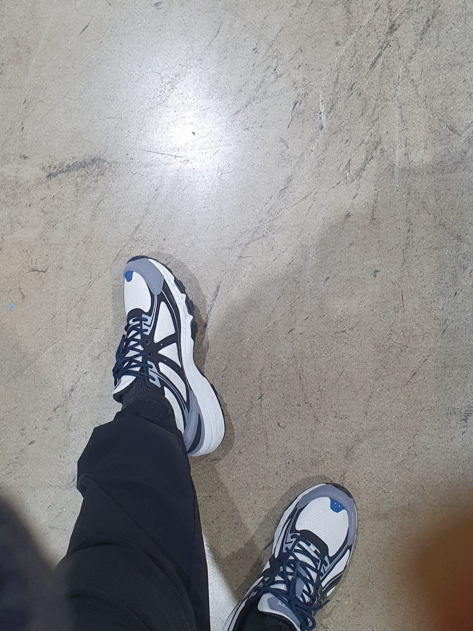 Asics Gel-Venture 6 SPS Glacier Grey 착용 스타일
