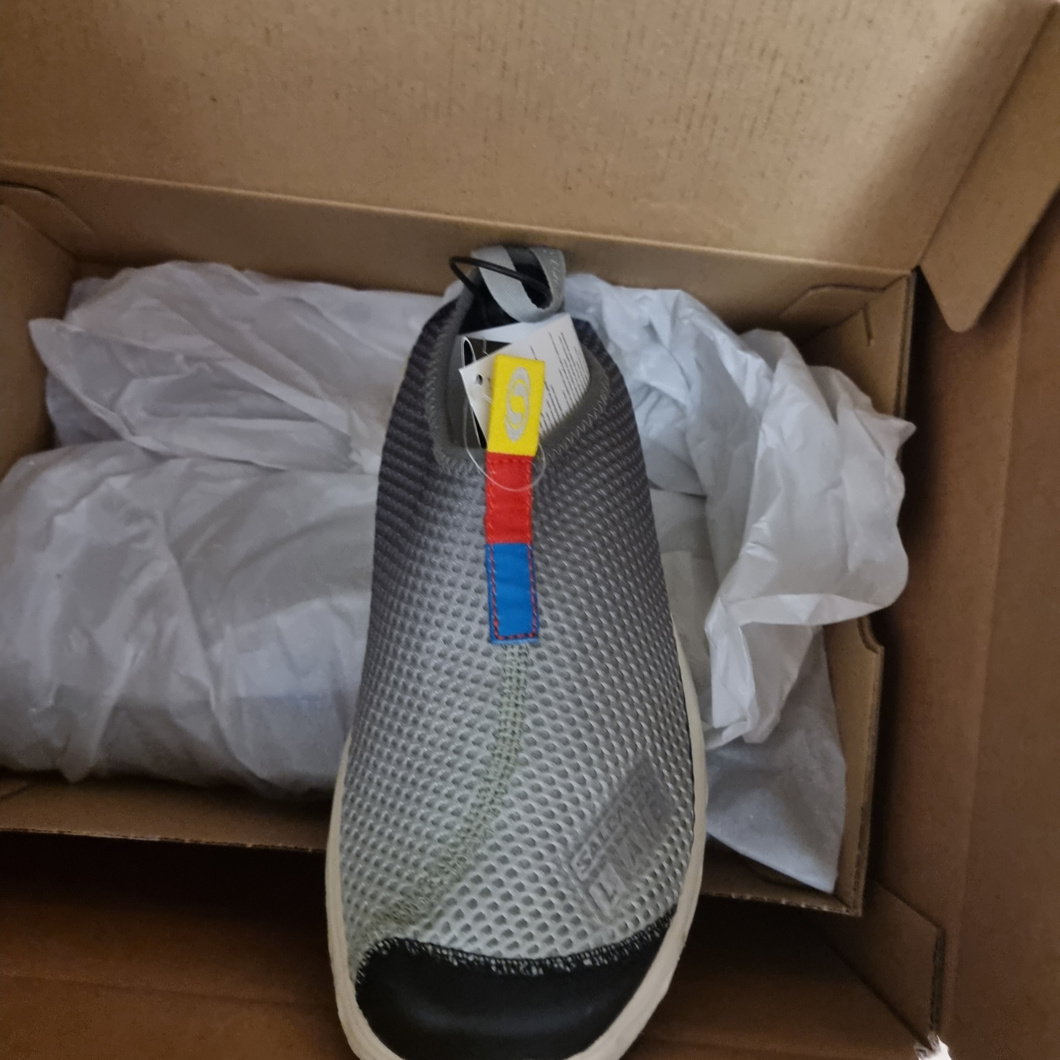 Salomon RX Moc 3.0 Pewter Desert 착용 스타일
