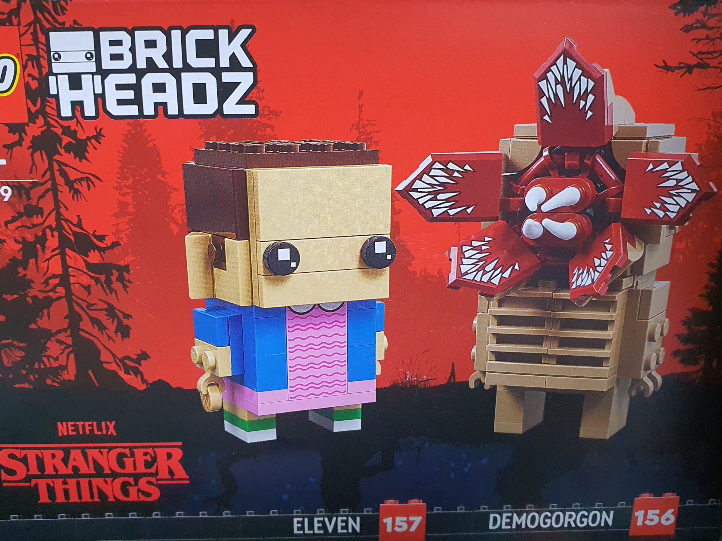 Lego Brickheadz Demogorgon & Eleven 착용 스타일