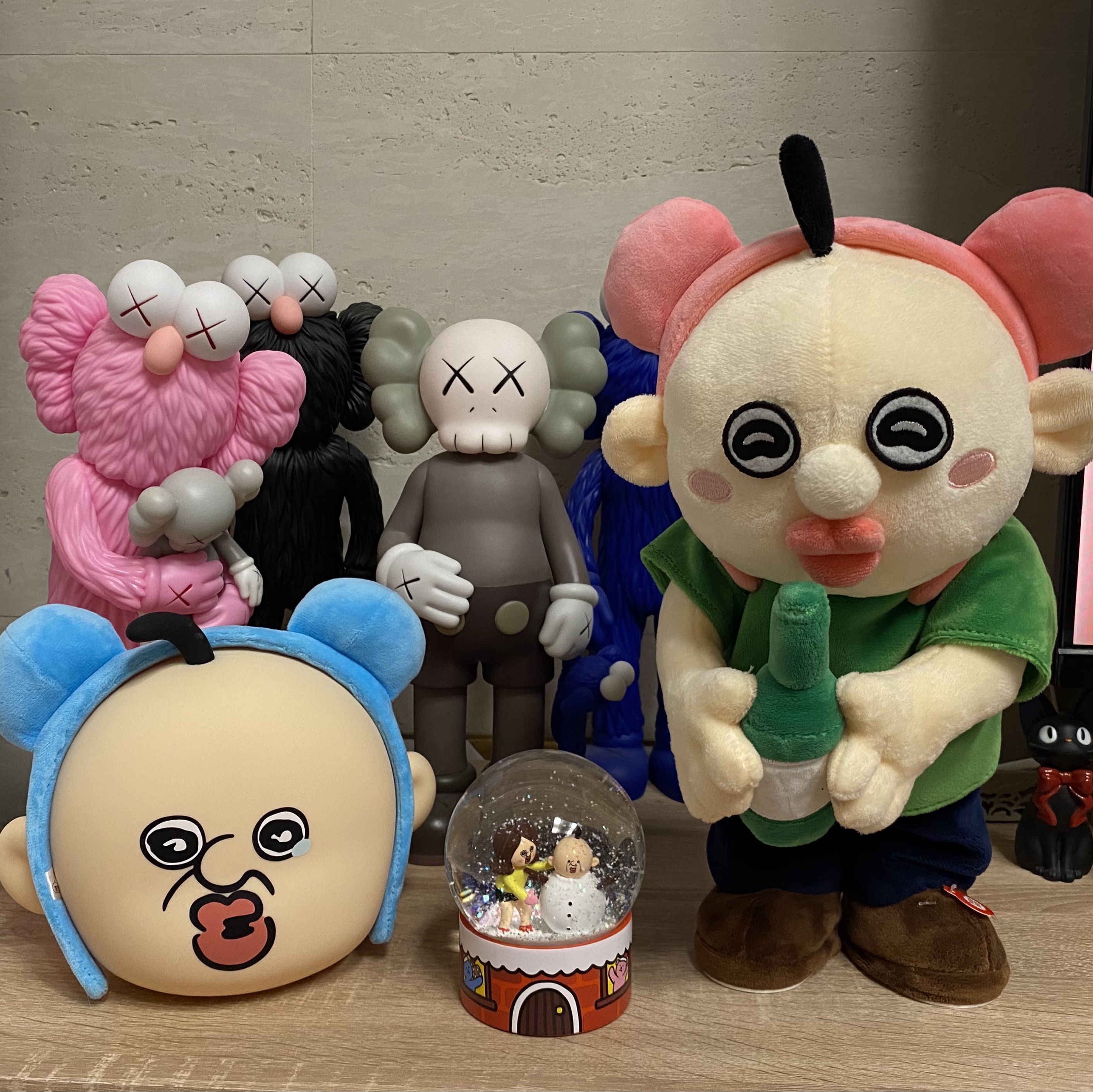 Bbangbbang Dancing Plush, Bbangbbang Getting Hit Mood Lamp 착용 스타일