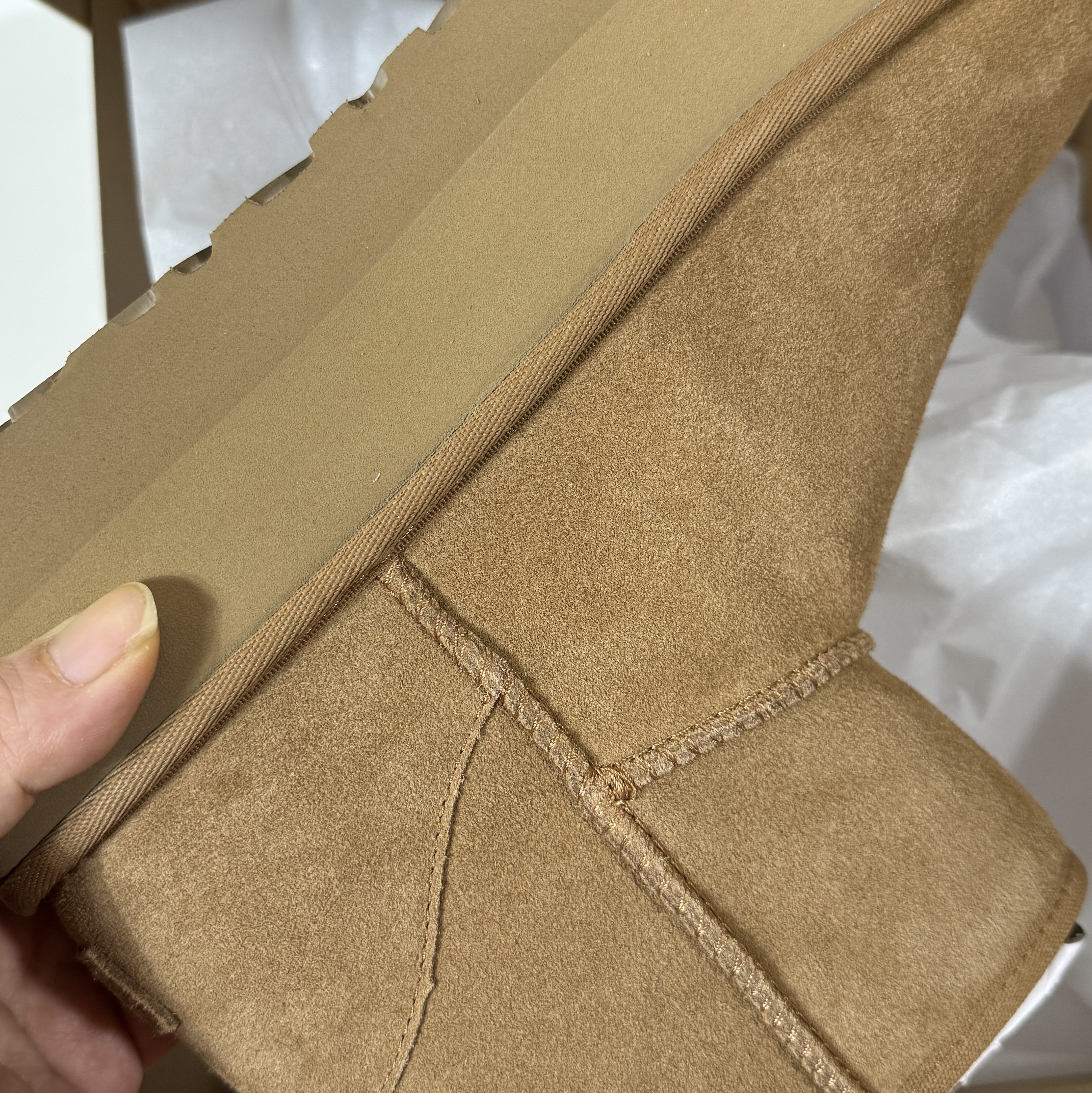 (W) UGG Classic Mini Platform Boots Chestnut 착용 스타일