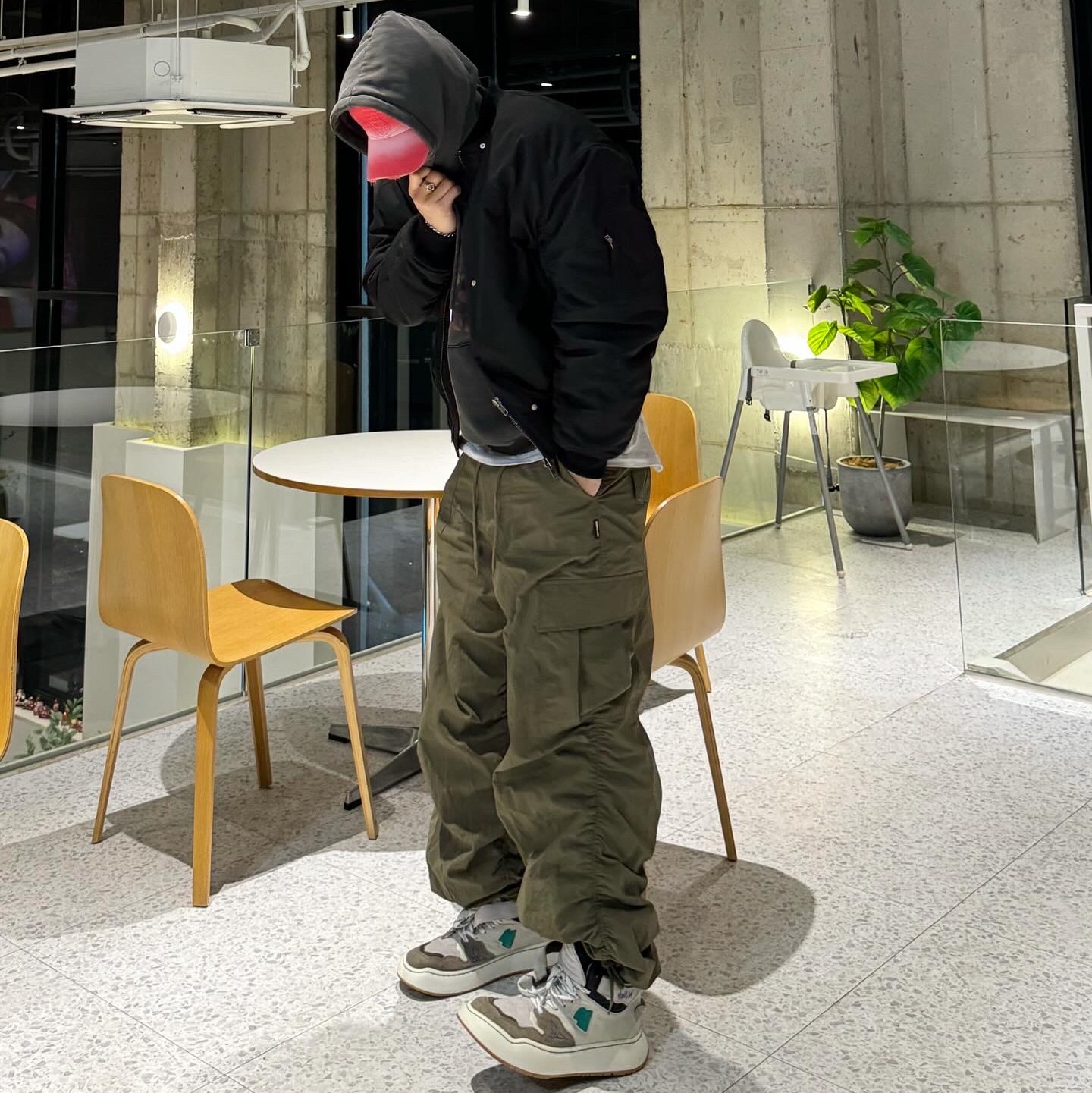 Ader Error Log; Khalif Green 착용 스타일 - 2