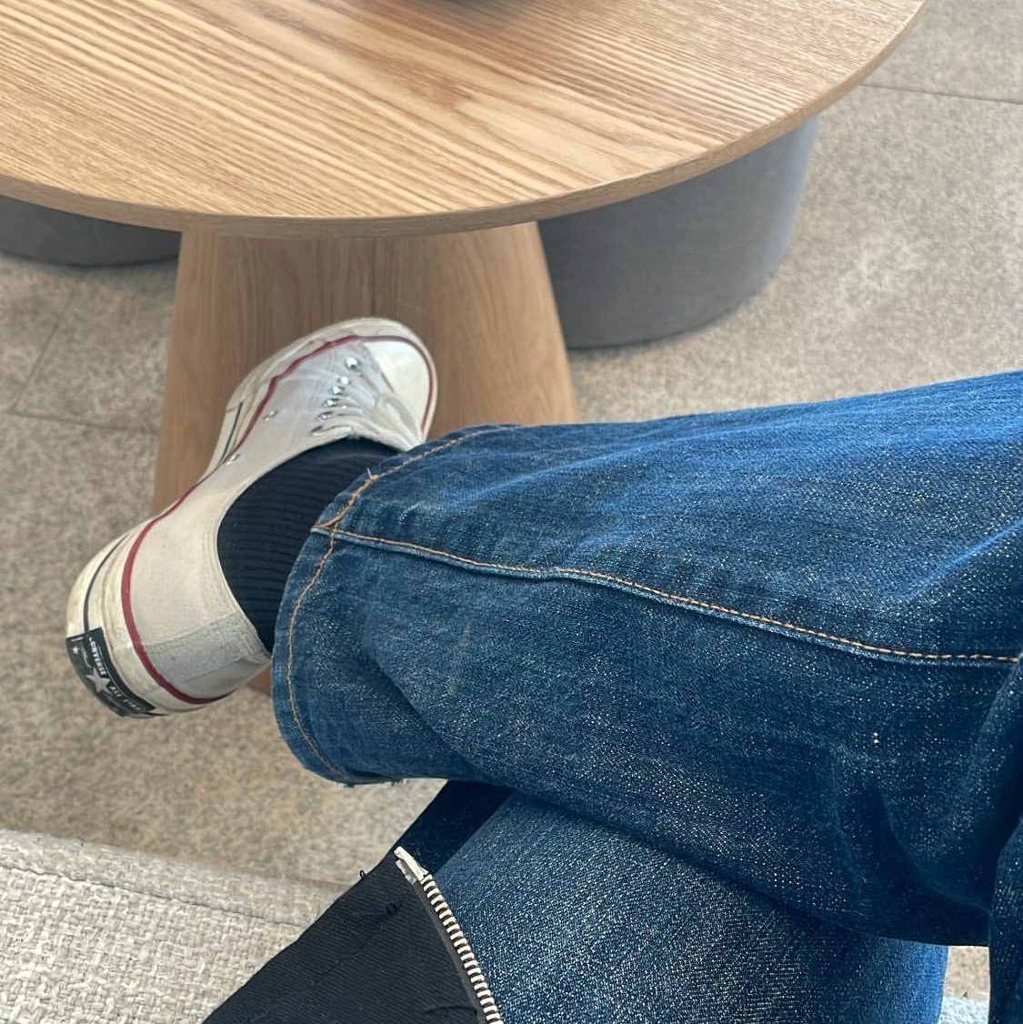 Converse Chuck 70 Ox Parchment 착용 스타일