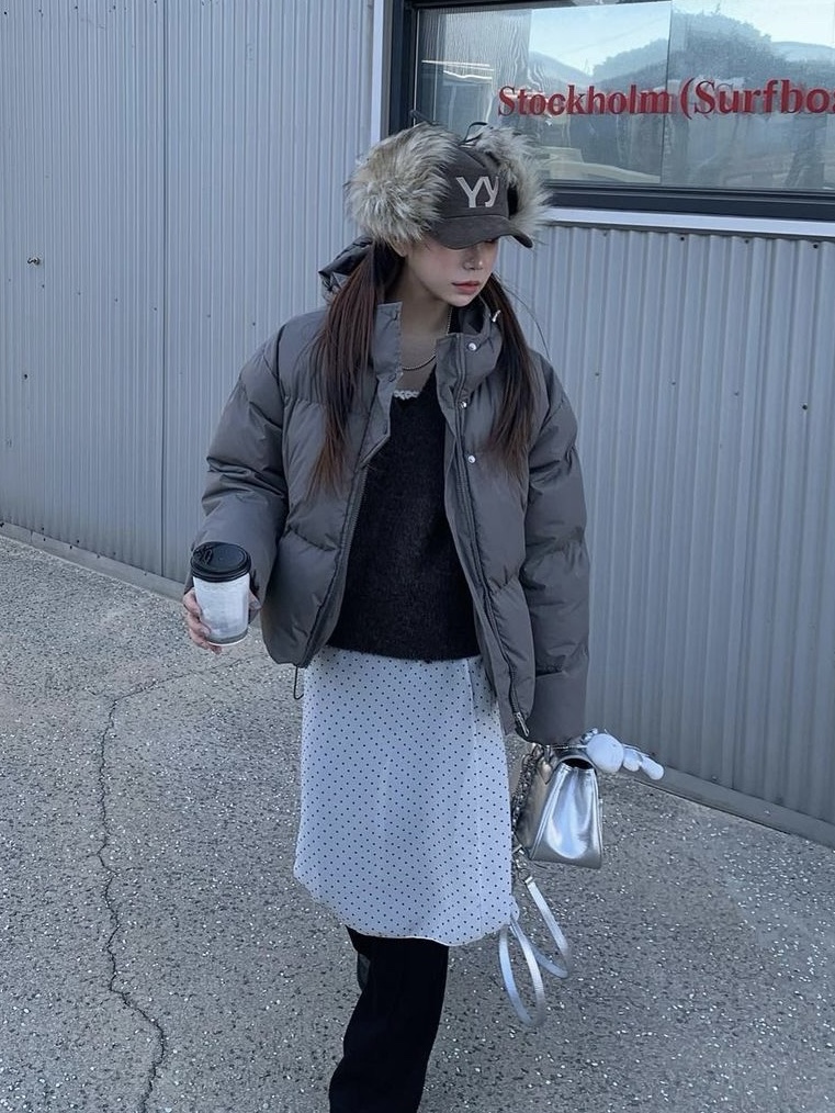 Open Yy Faux Fur Corduroy Earflap Cap Khaki, Nike x Supreme Air Force 1 Low Black 착용 스타일 - 2