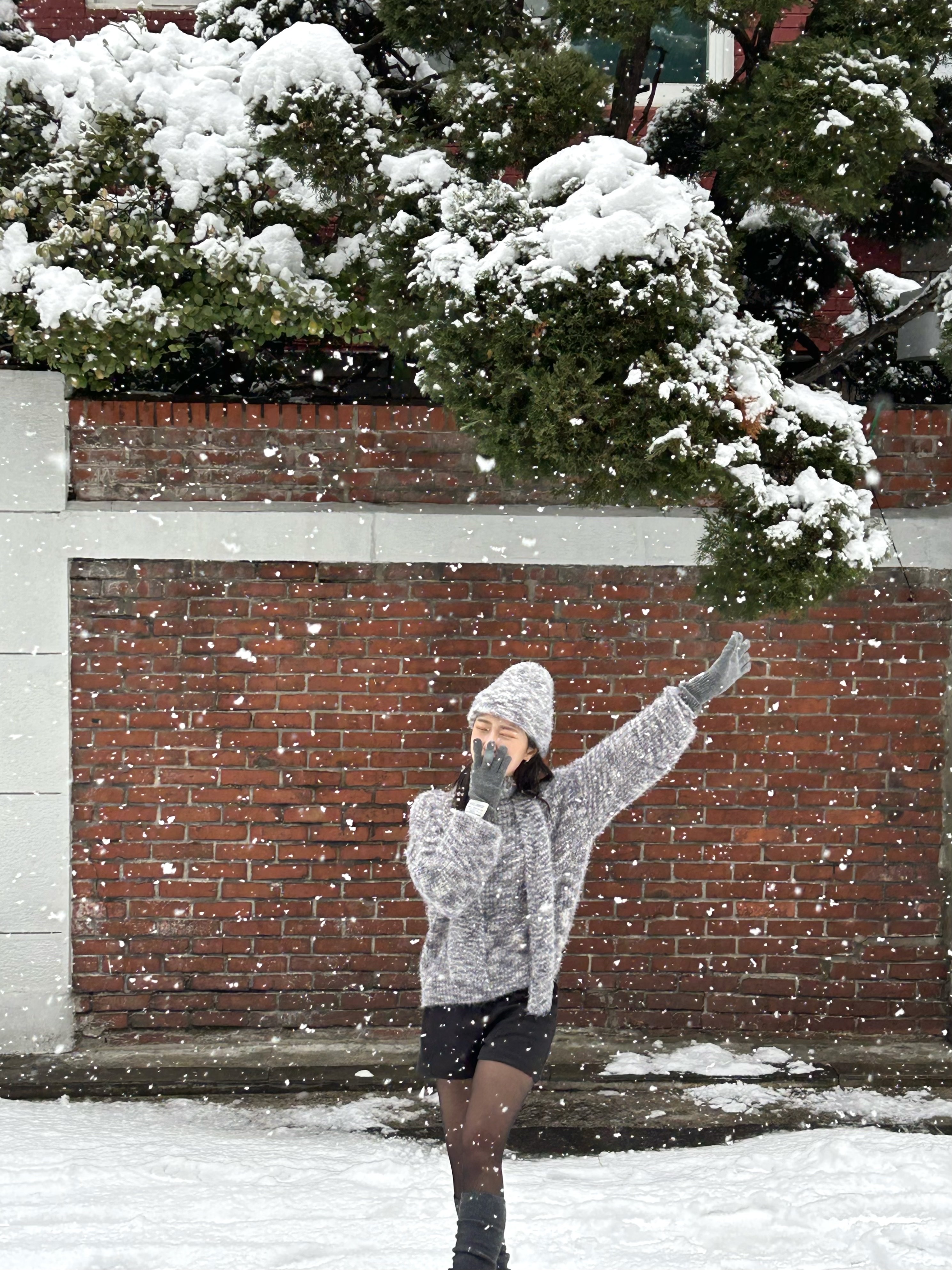 (W) UGG Classic Ultra Mini Boots Antilope 착용 스타일 - 6