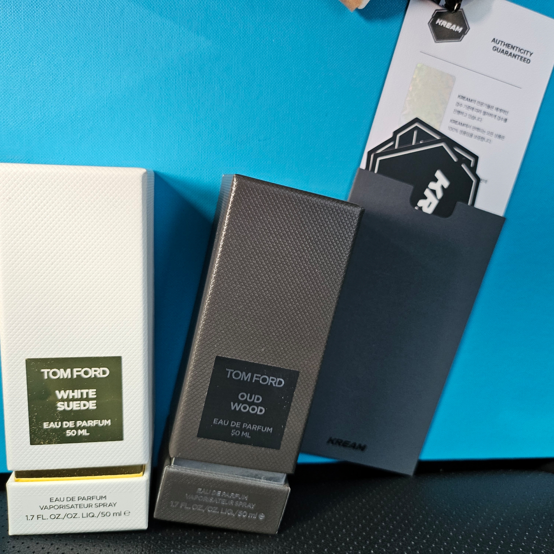 Tom Ford Oud Wood Eau De Parfum 50ml, Tom Ford White Suede Eau De Parfum 50ml 착용 스타일