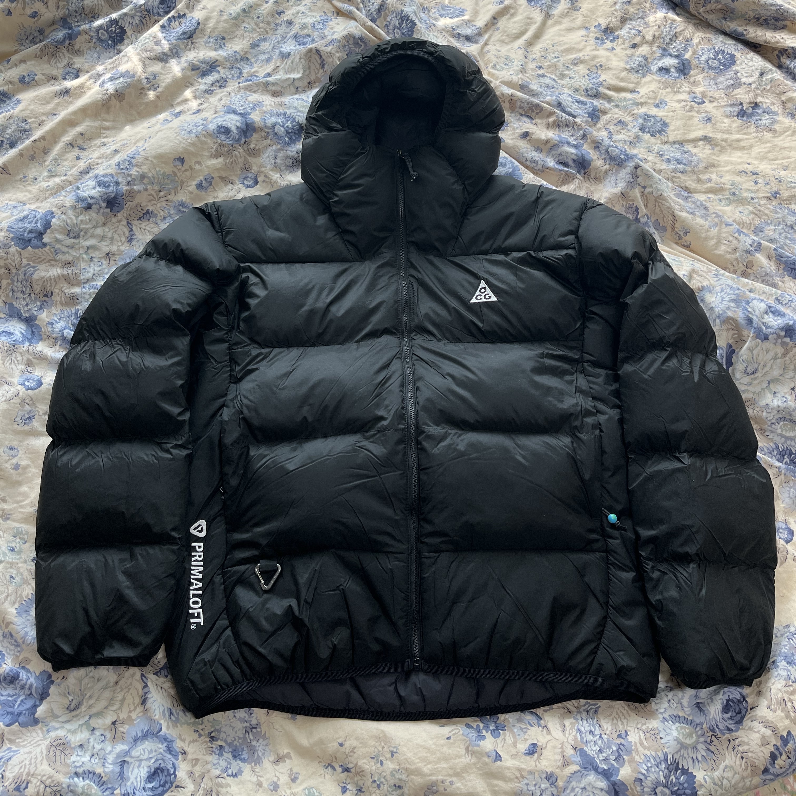 Nike ACG Therma-Fit ADV Lunar Lake Puffer Jacket Black - Asia 착용 스타일 - 1