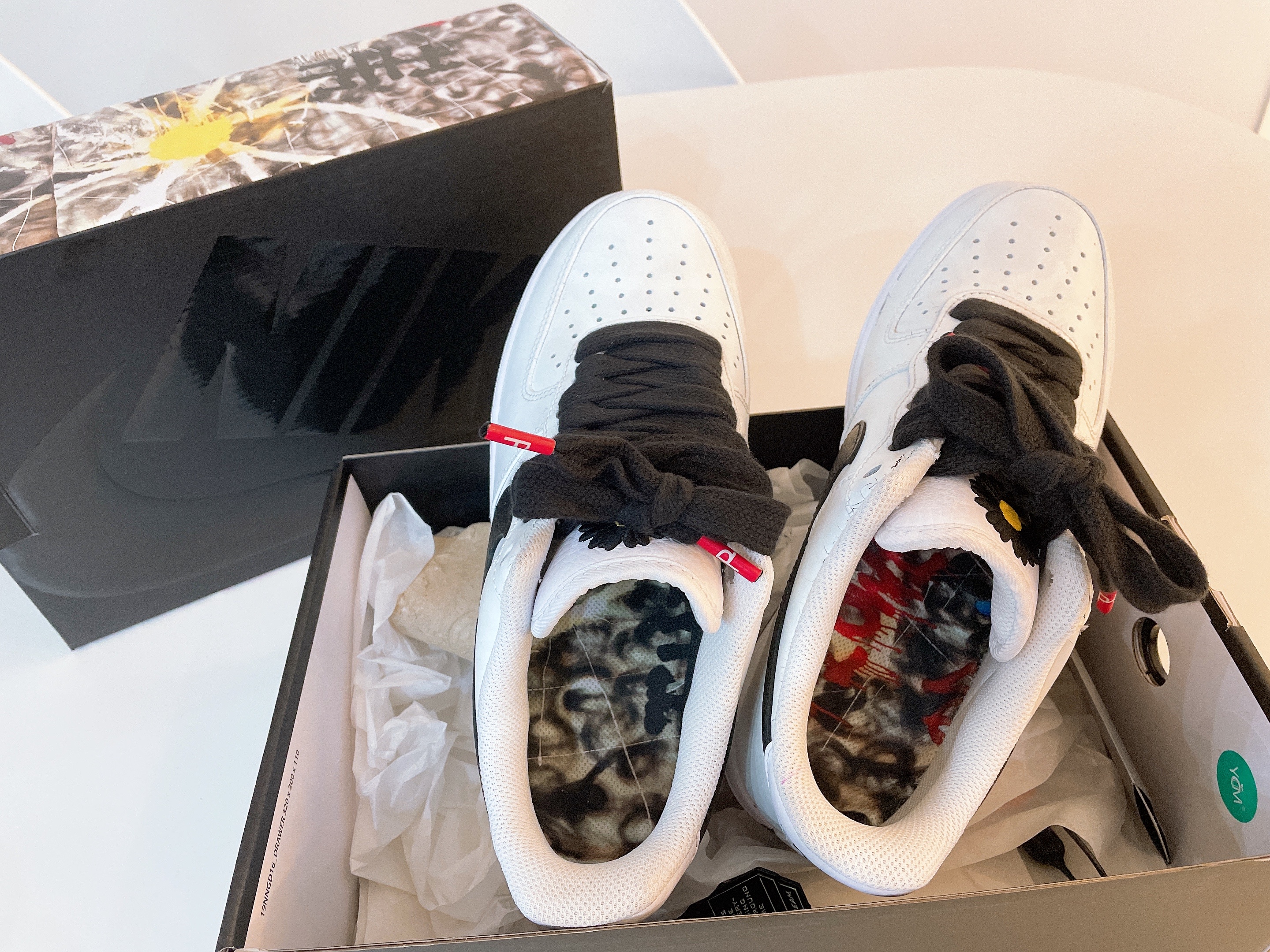 Nike x Peaceminusone Air Force 1 Low Para-Noise 2.0 착용 스타일