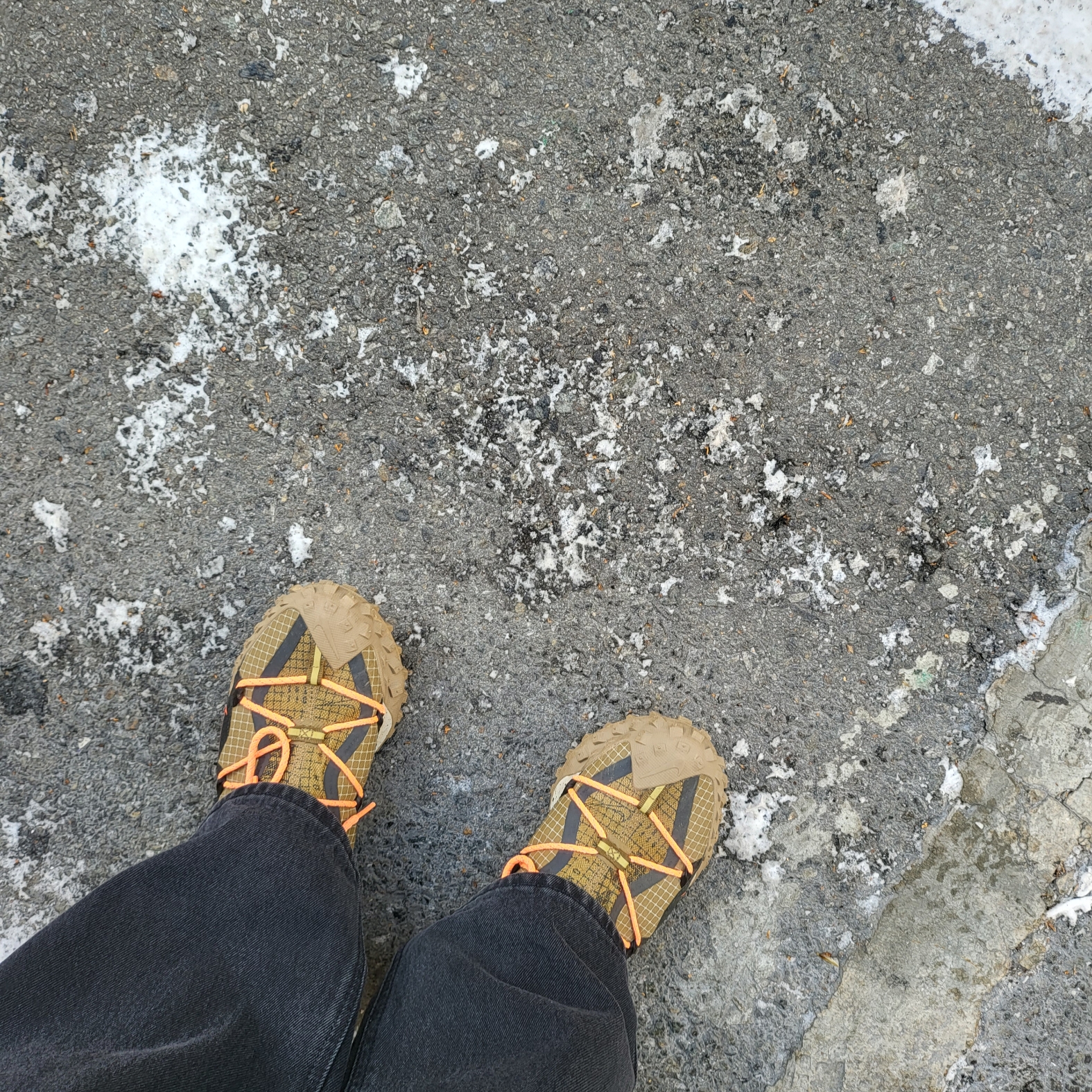 Nike ACG Mountain Fly Low Gore-Tex SE Hazel Rush 착용 스타일