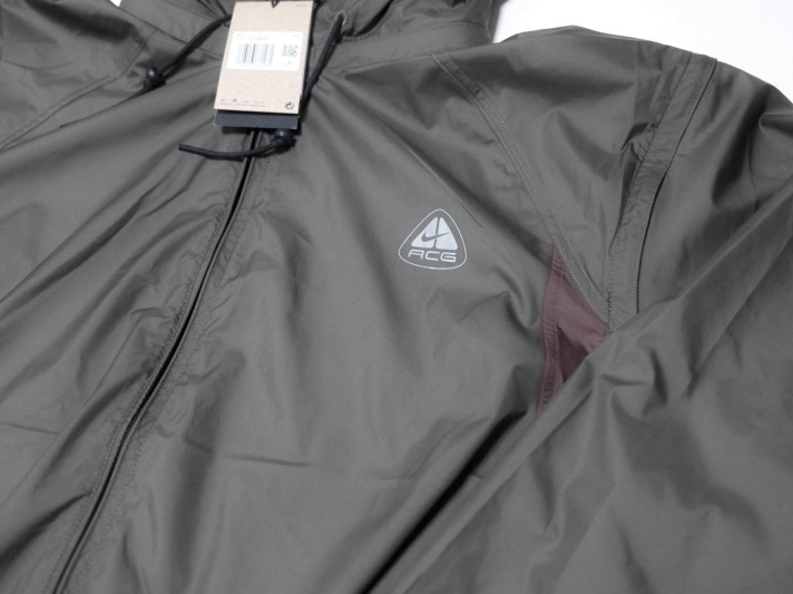 Nike ACG Oregon Series Reissue Micro Shell Jacket Cargo Khaki - Asia 착용 스타일