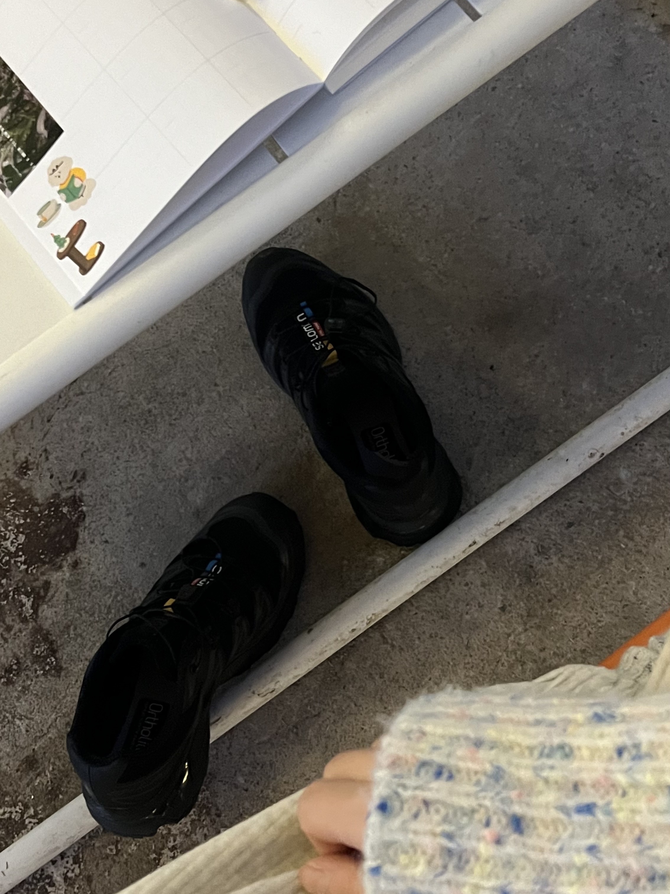 Salomon XT-6 ADV Black 착용 스타일