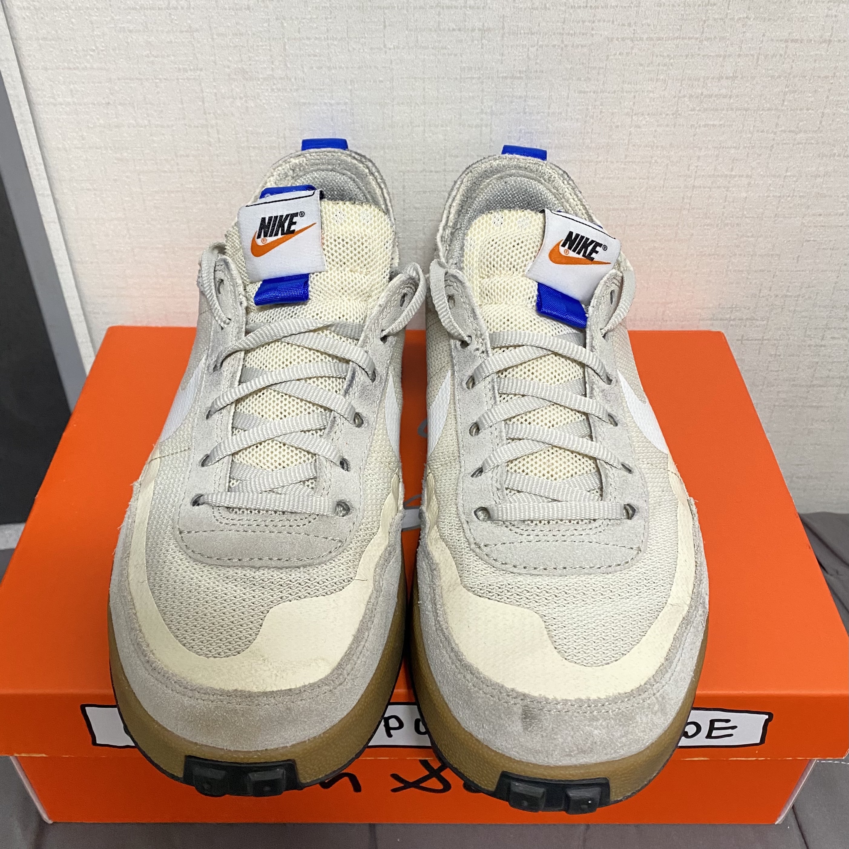 Nike x Tom Sachs General Purpose Shoe Light Cream 착용 스타일